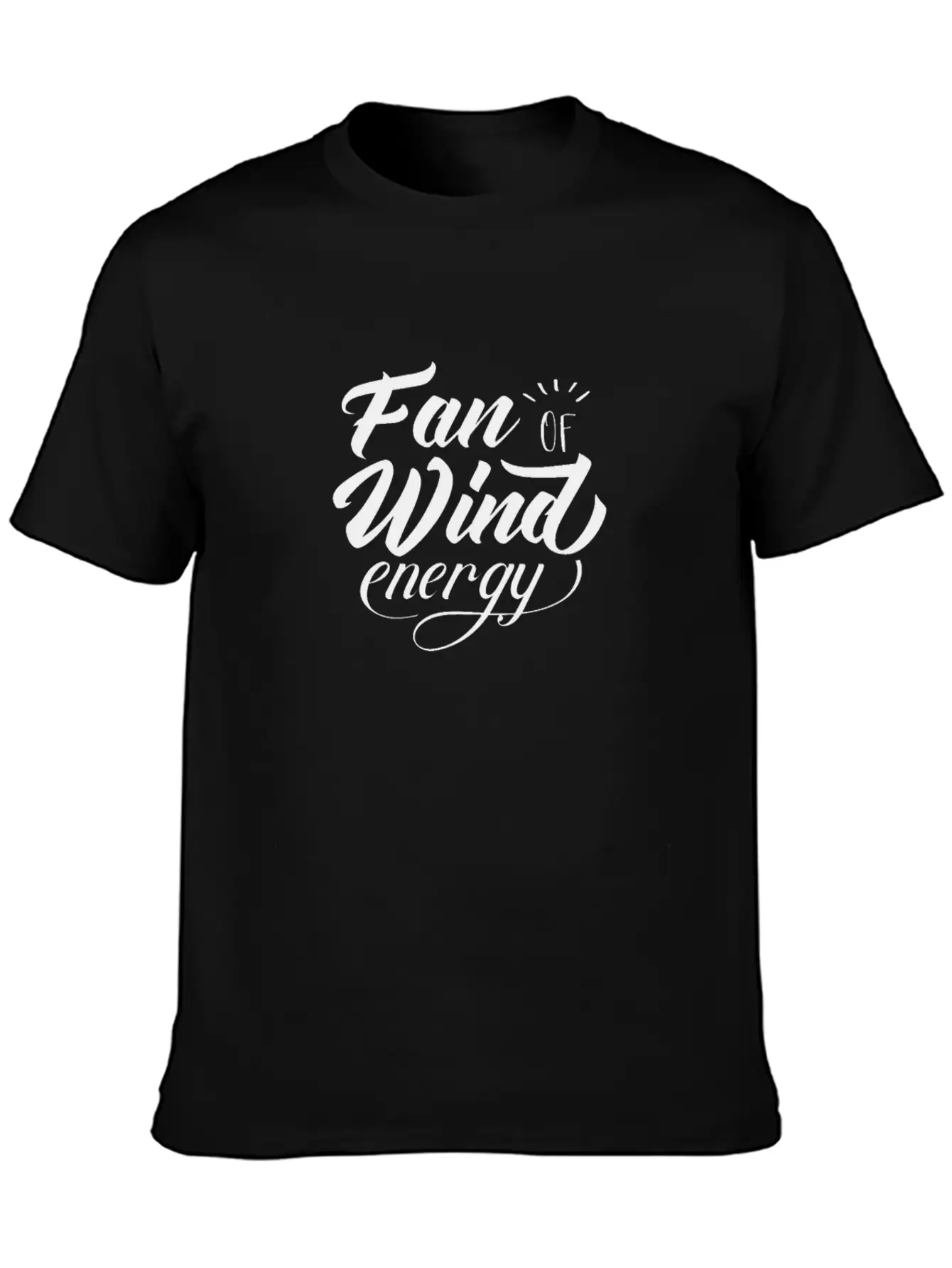 Windmill Wind Power Wind Energy Renewable Green Essential Cotton Tee For Daily Outfits – Unisex Style