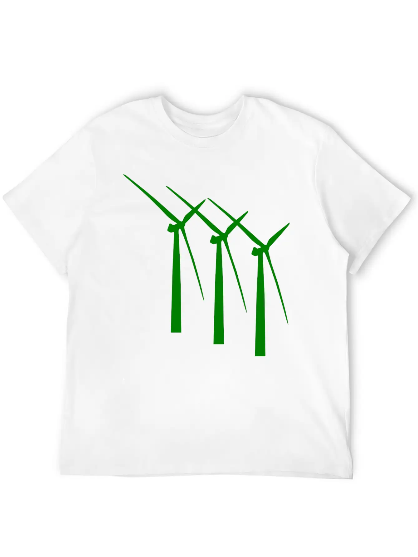 Windmill Windmuehle Wind Turbine Windrad41 Basic Graphic T-Shirt – Daily Comfort In Soft Cotton