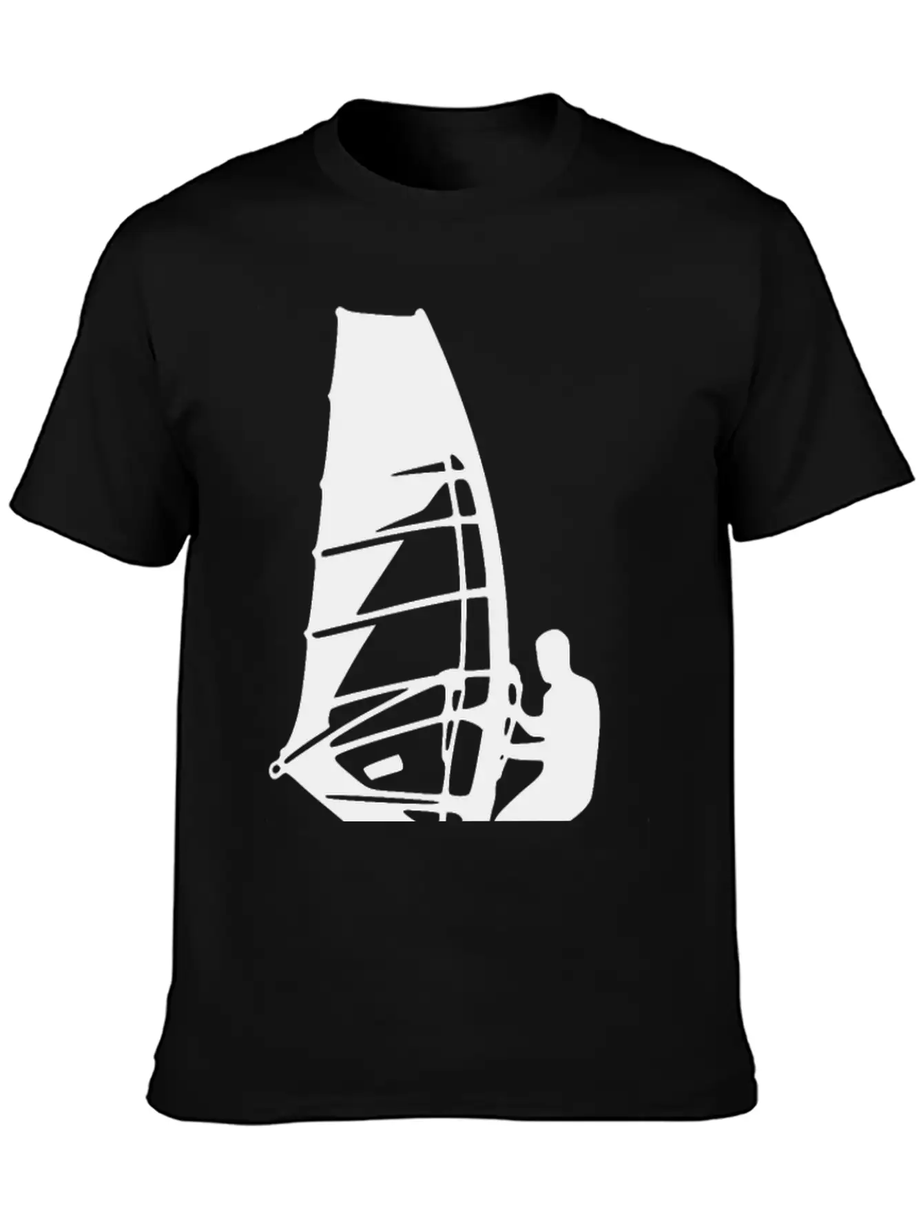 Windsurfing Sailing Tricks Water Wind And Sails Classic Fit Graphic Tee For Daily Comfort – Unisex Cotton Shirt