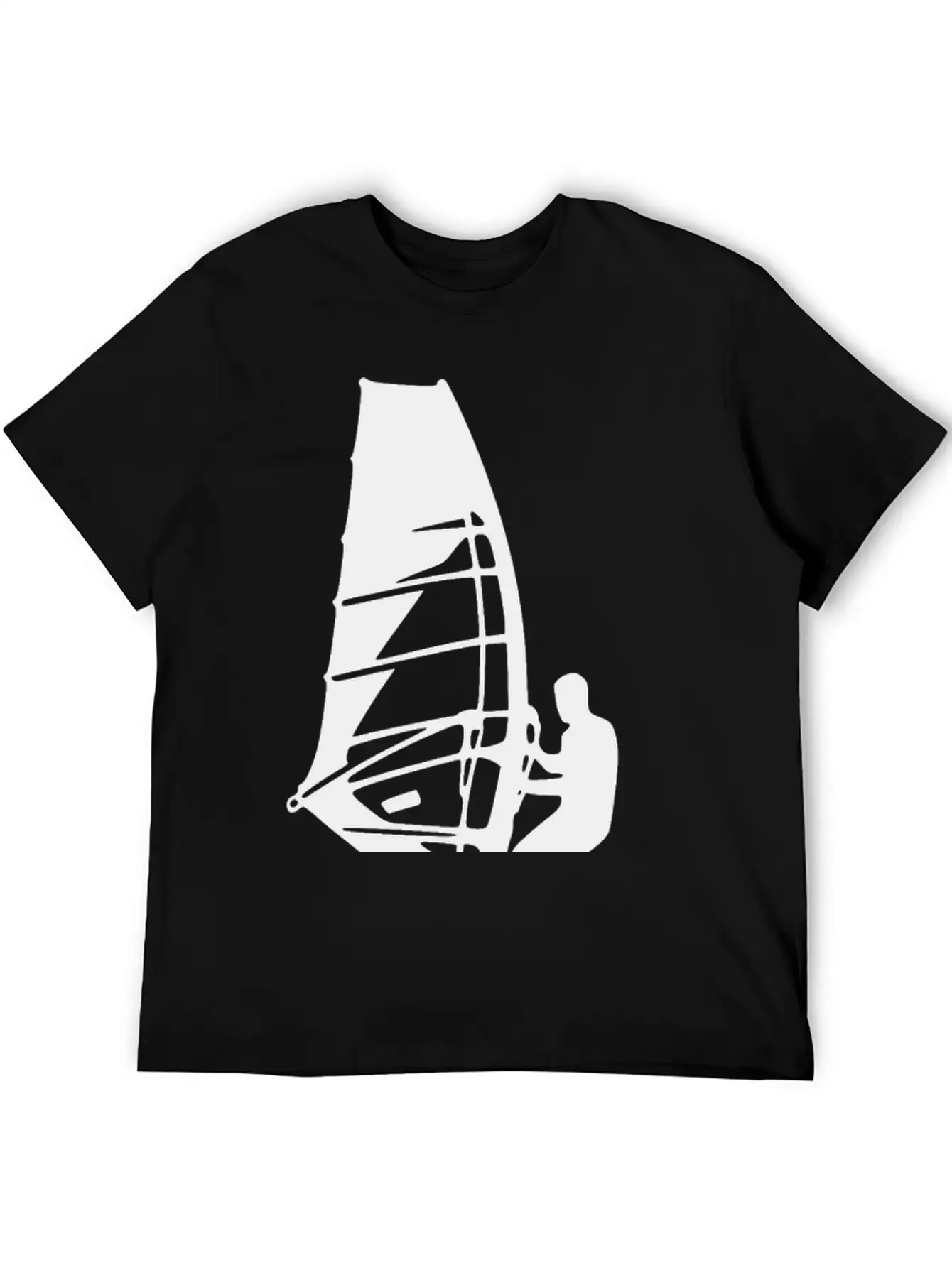 Windsurfing Sailing Tricks Water Wind And Sails Classic Fit Graphic Tee For Daily Comfort – Unisex Cotton Shirt
