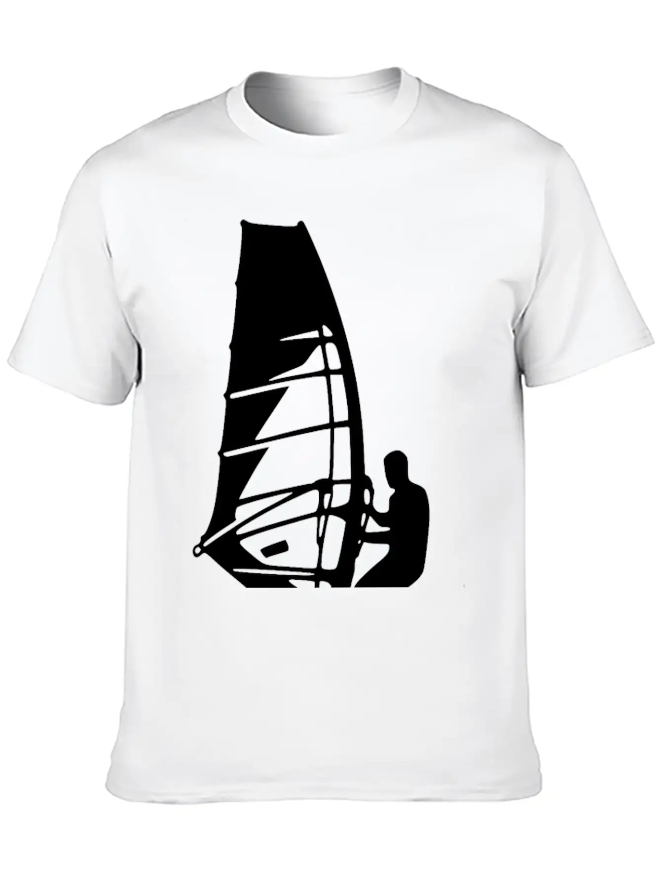 Windsurfing Sailing Tricks Water Wind And Sails Classic Fit Graphic Tee For Daily Comfort – Unisex Cotton Shirt