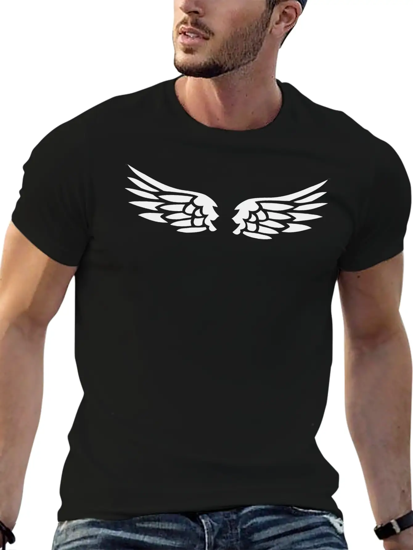 Wings Stylish Everyday T-Shirt – Unisex Basic Cotton Tee
