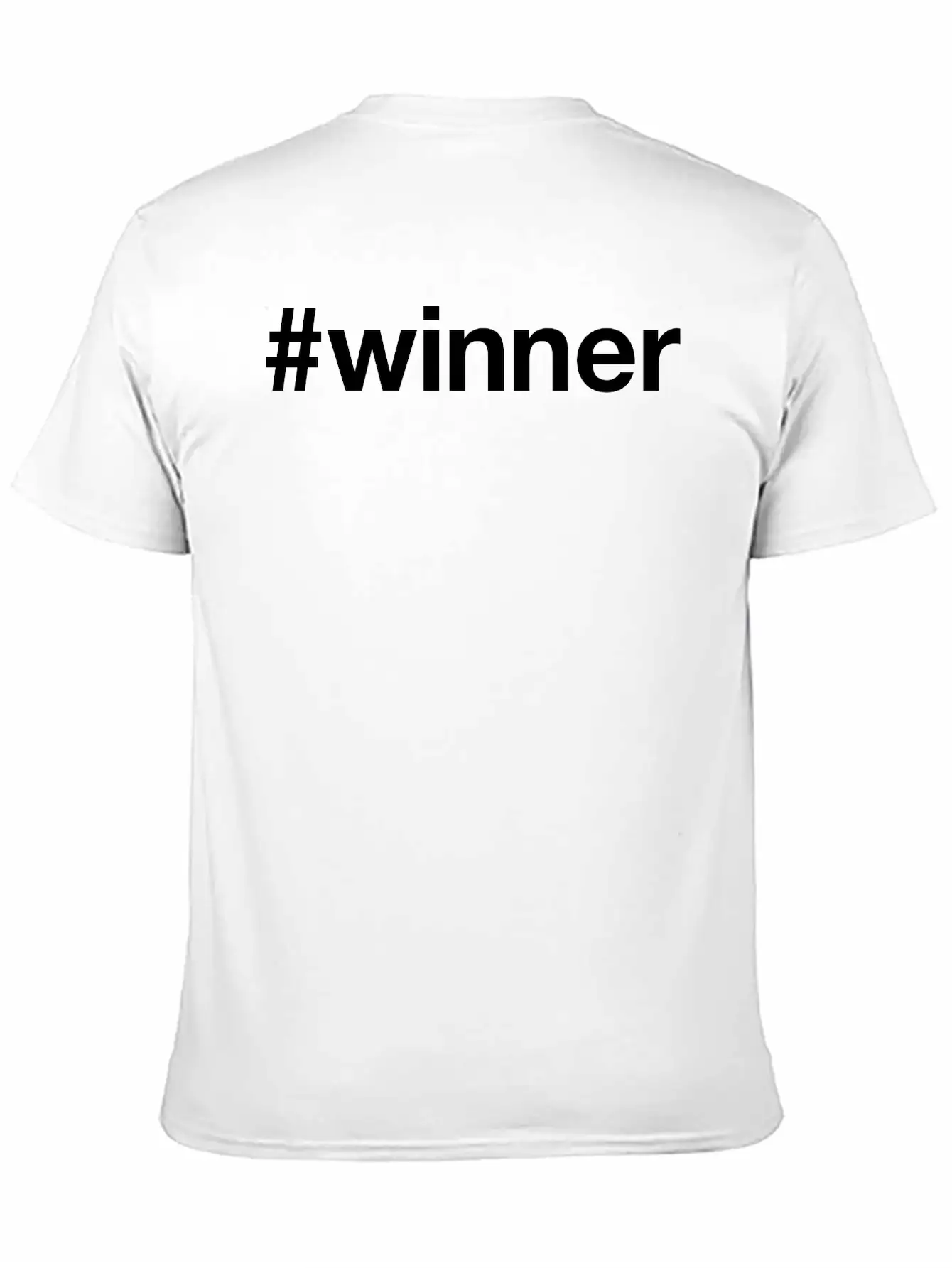 WINNER Classic Fit Graphic Tee For Daily Comfort – Unisex Cotton Shirt