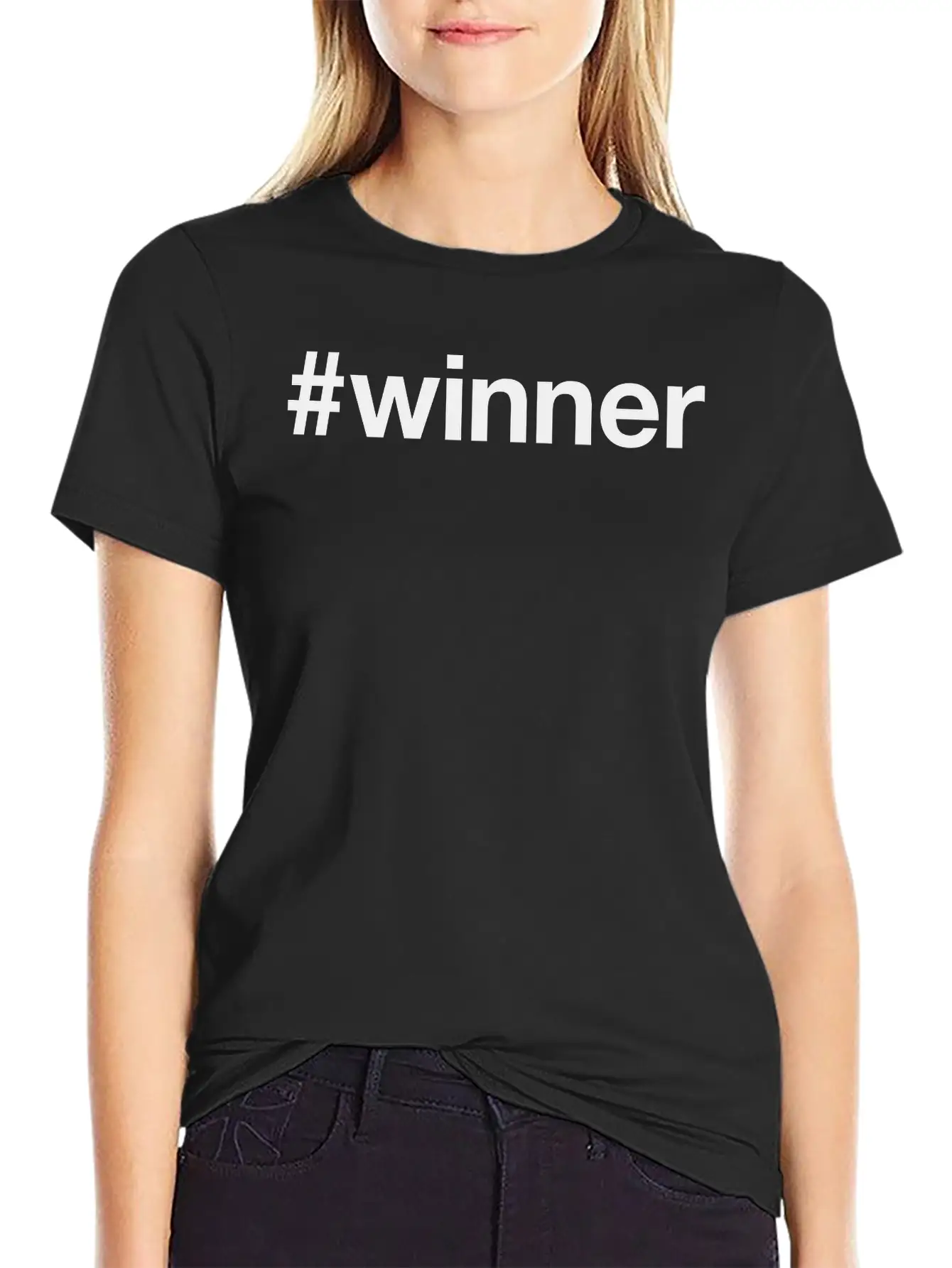 WINNER Classic Fit Graphic Tee For Daily Comfort – Unisex Cotton Shirt
