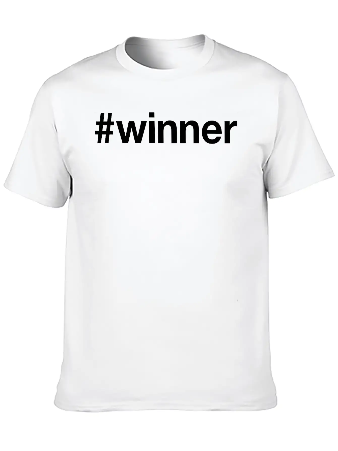 WINNER Classic Fit Graphic Tee For Daily Comfort – Unisex Cotton Shirt