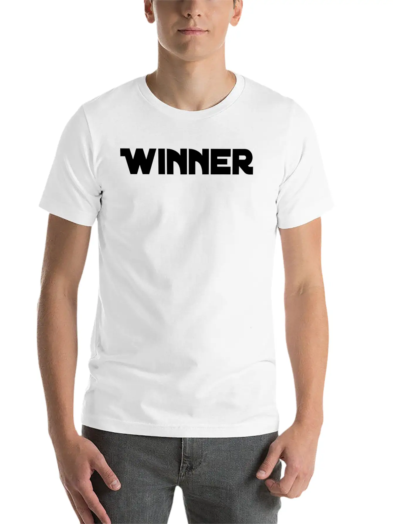 Winner Essential Cotton Tee For Daily Outfits – Unisex Style