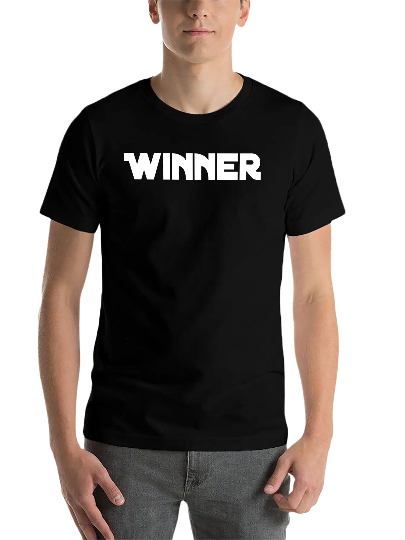 Winner Essential Cotton Tee For Daily Outfits – Unisex Style