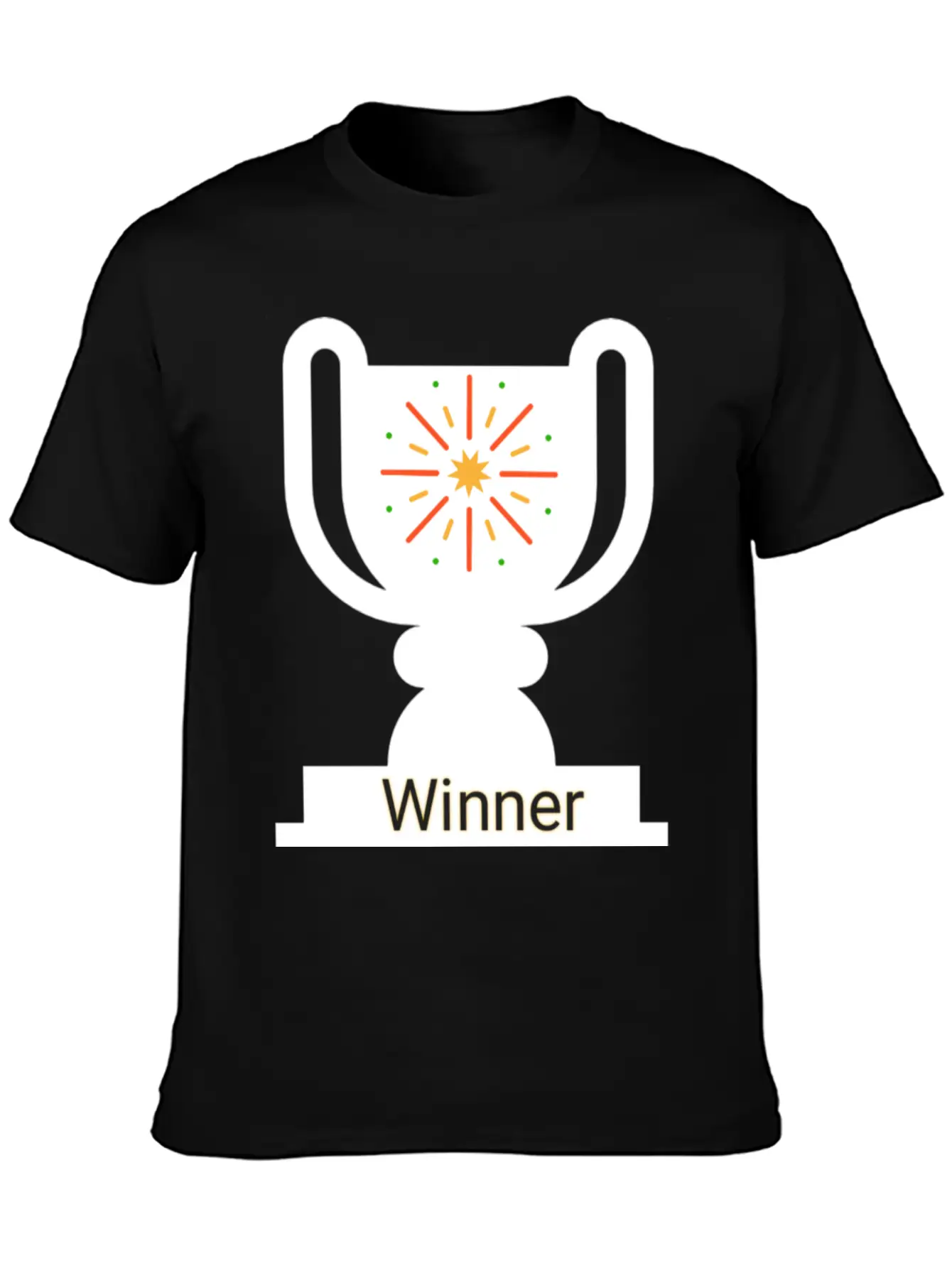 Winner Unisex Casual T-Shirt – Clean Design For Daily Comfort