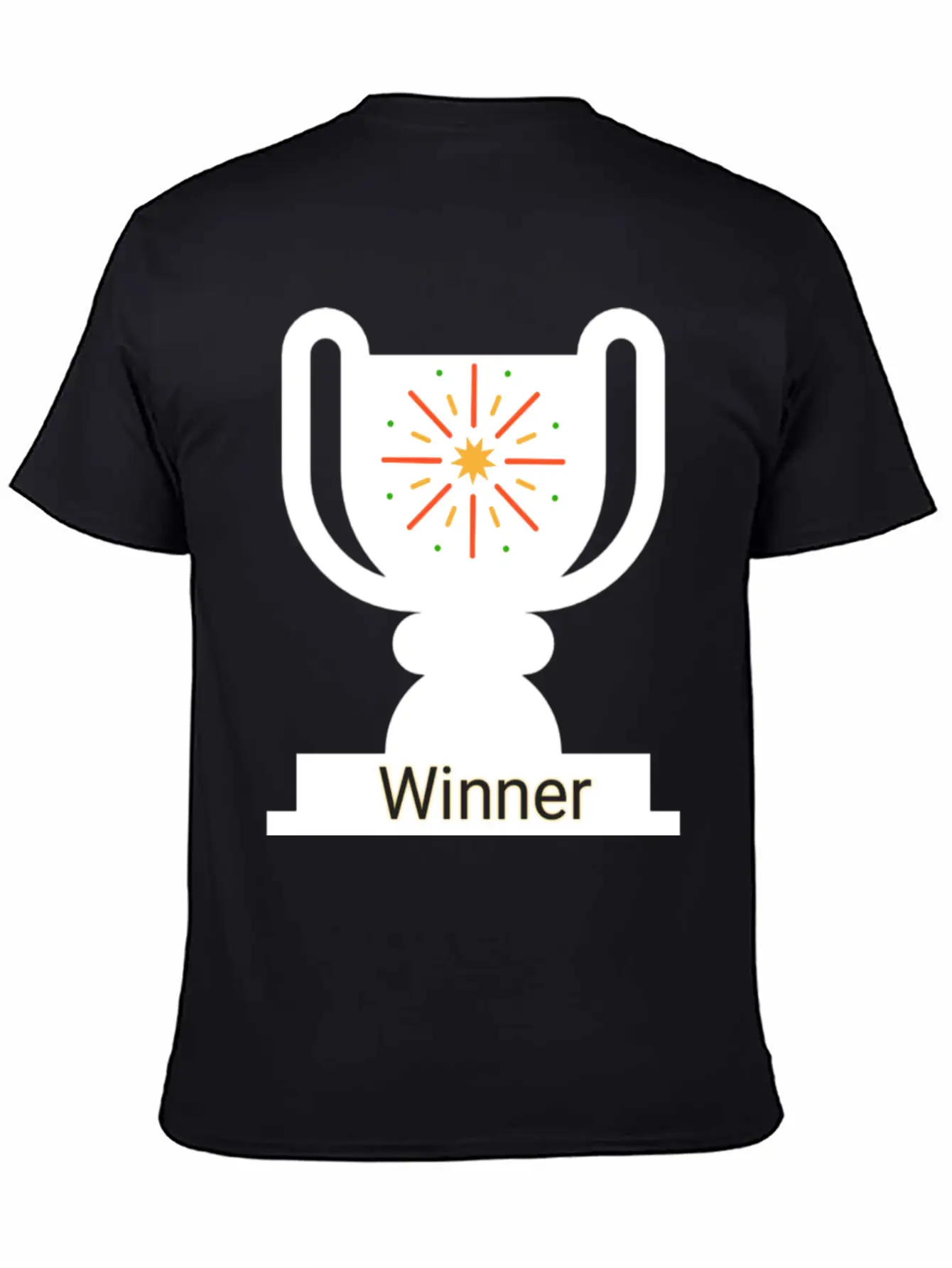 Winner Unisex Casual T-Shirt – Clean Design For Daily Comfort