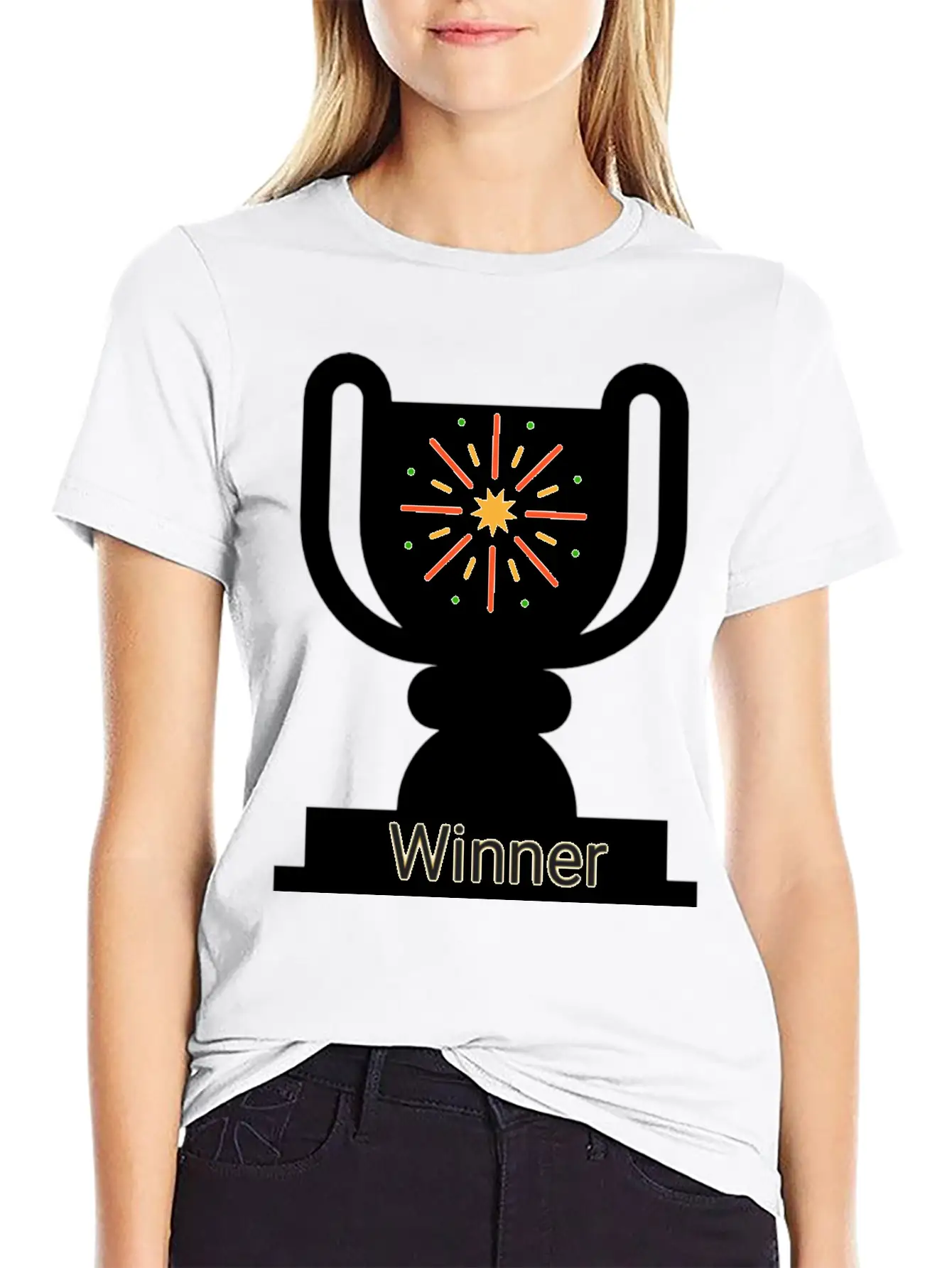 Winner Unisex Casual T-Shirt – Clean Design For Daily Comfort