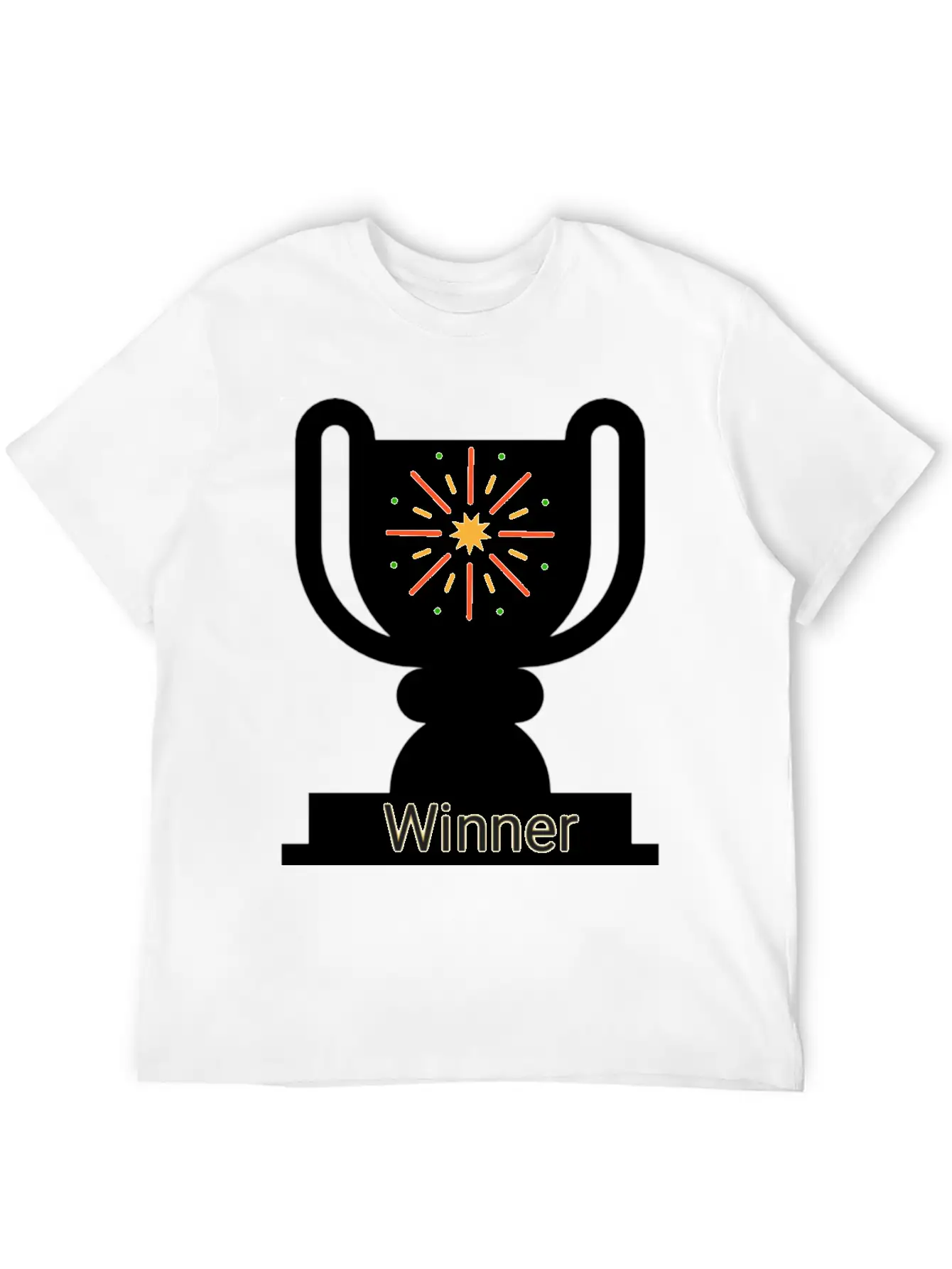 Winner Unisex Casual T-Shirt – Clean Design For Daily Comfort