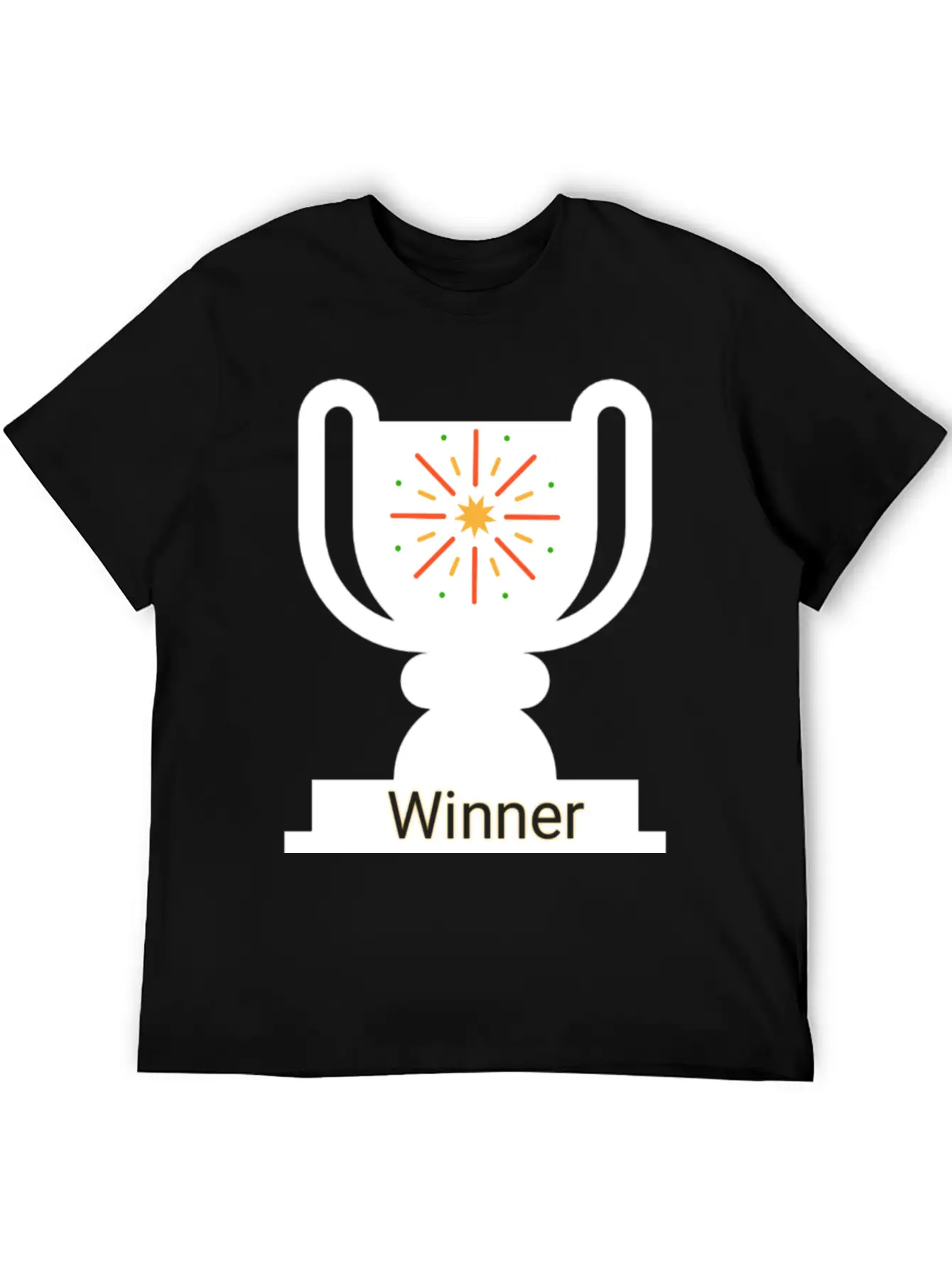 Winner Unisex Casual T-Shirt – Clean Design For Daily Comfort