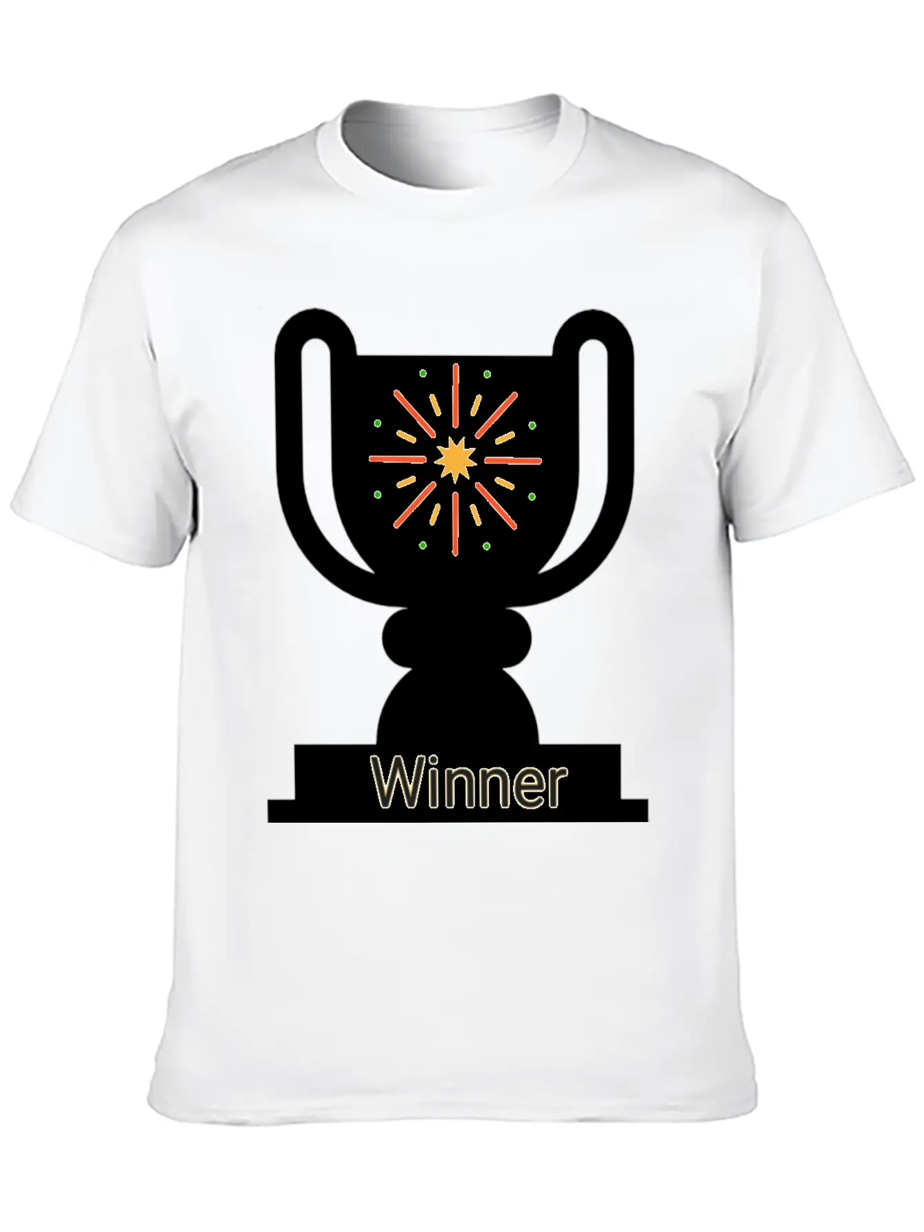 Winner Unisex Casual T-Shirt – Clean Design For Daily Comfort