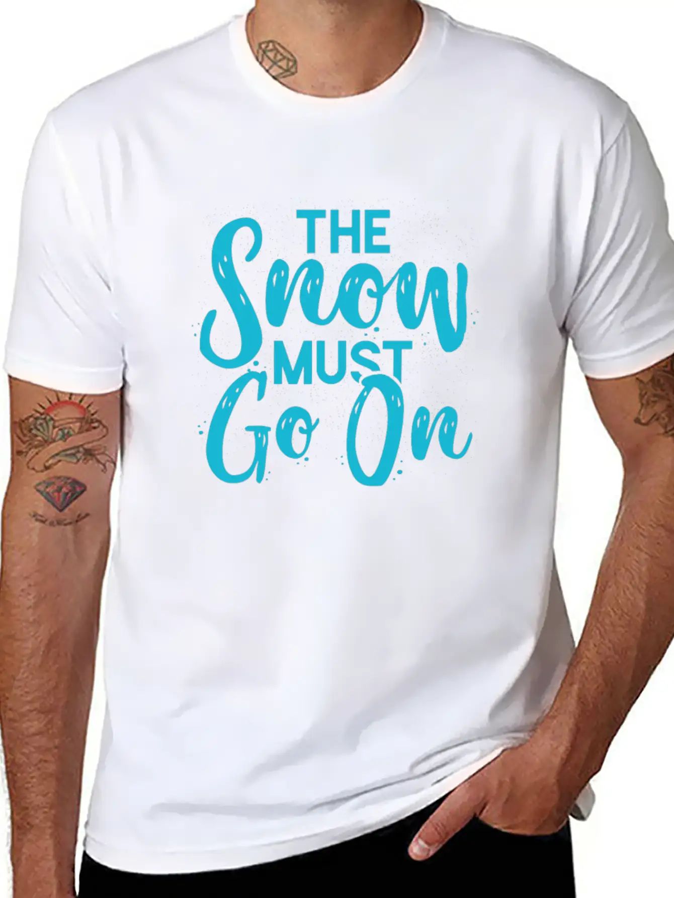 Winter Basic Graphic T-Shirt – Daily Comfort In Soft Cotton