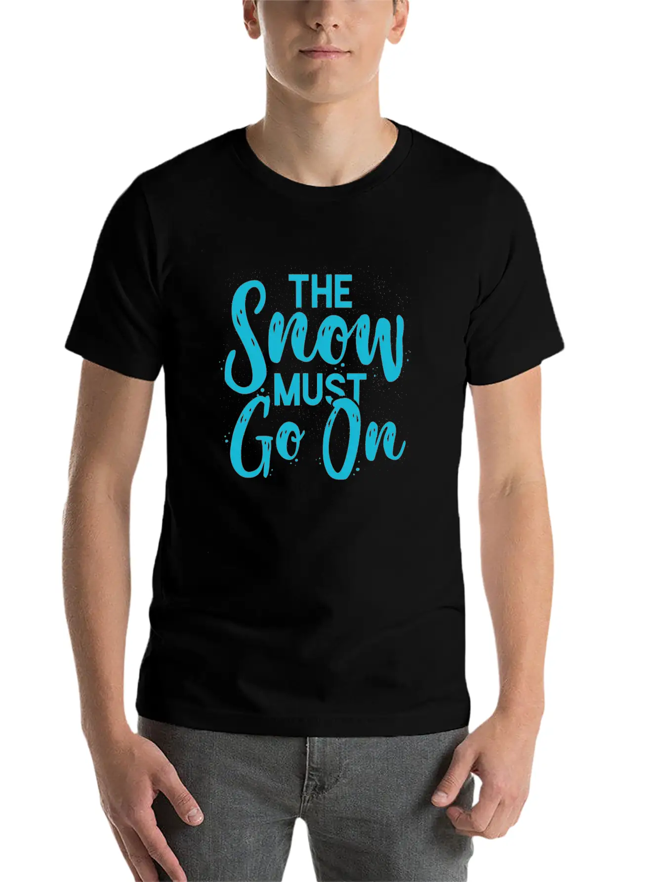 Winter Basic Graphic T-Shirt – Daily Comfort In Soft Cotton
