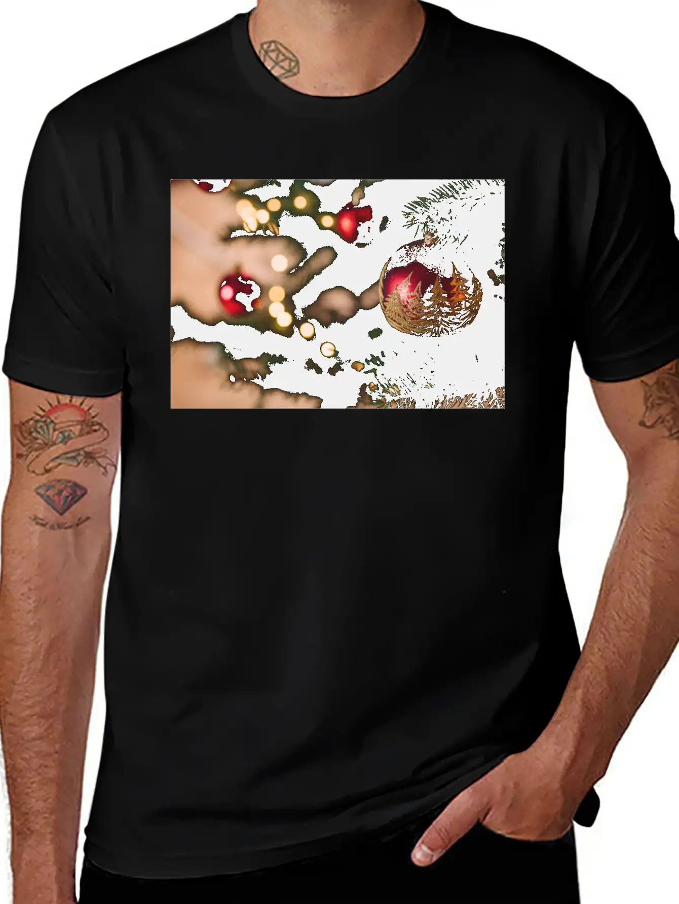 Winter Christmas 2 Relaxed Everyday Tee – Lightweight And Durable Cotton
