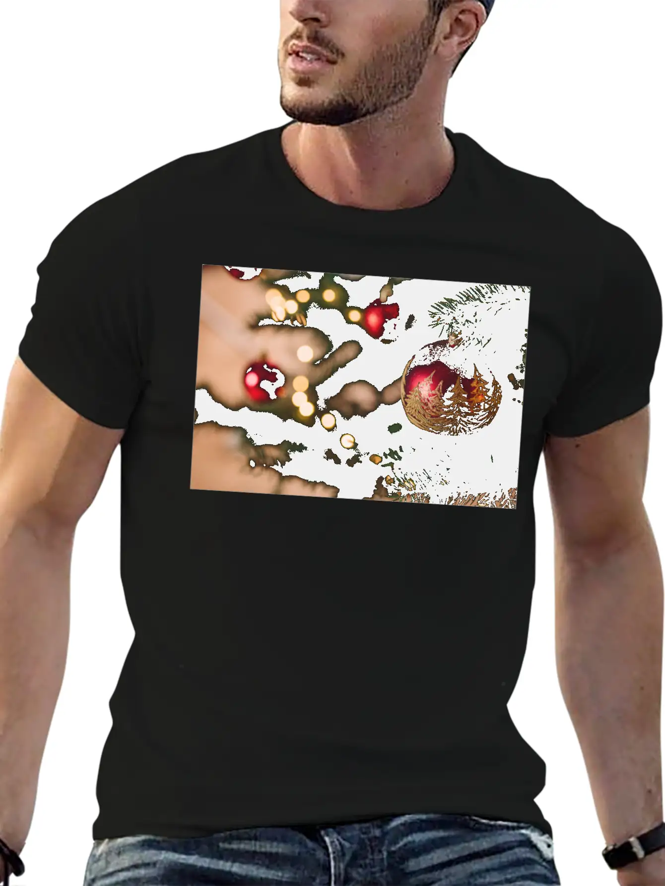 Winter Christmas 2 Relaxed Everyday Tee – Lightweight And Durable Cotton