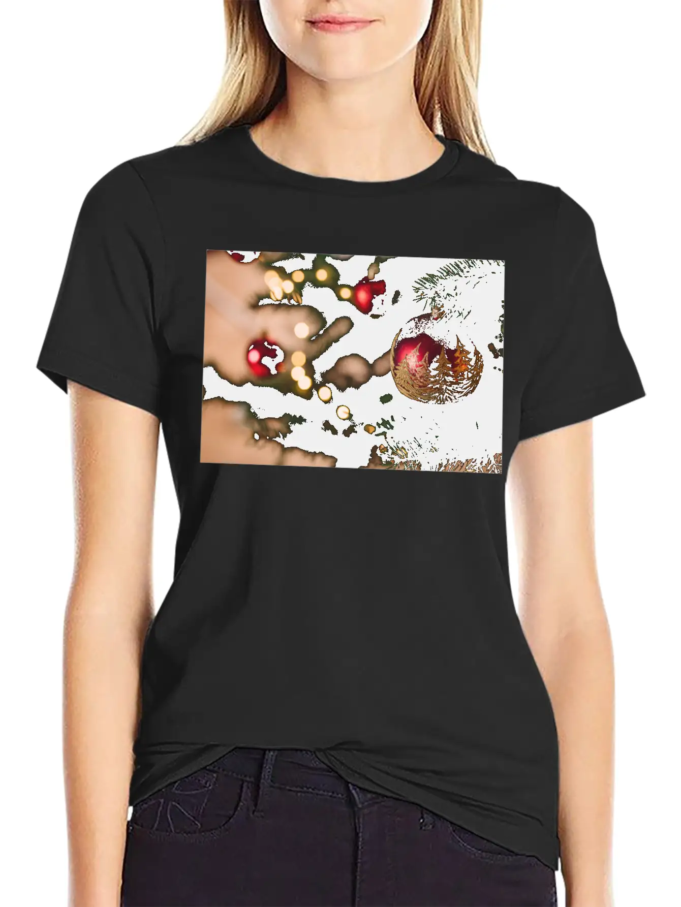 Winter Christmas 2 Relaxed Everyday Tee – Lightweight And Durable Cotton