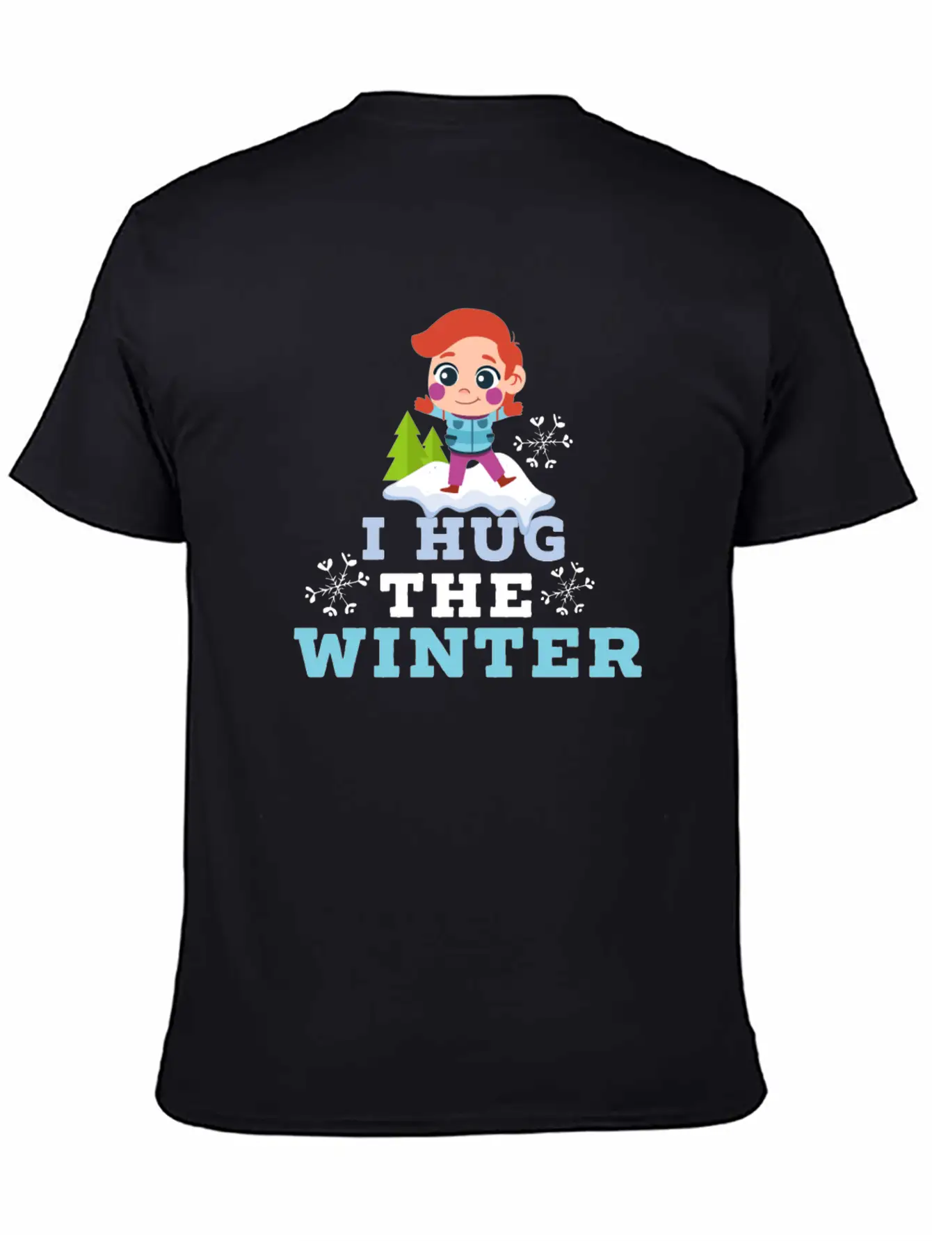 Winter Love Saying Relaxed Everyday Tee – Lightweight And Durable Cotton