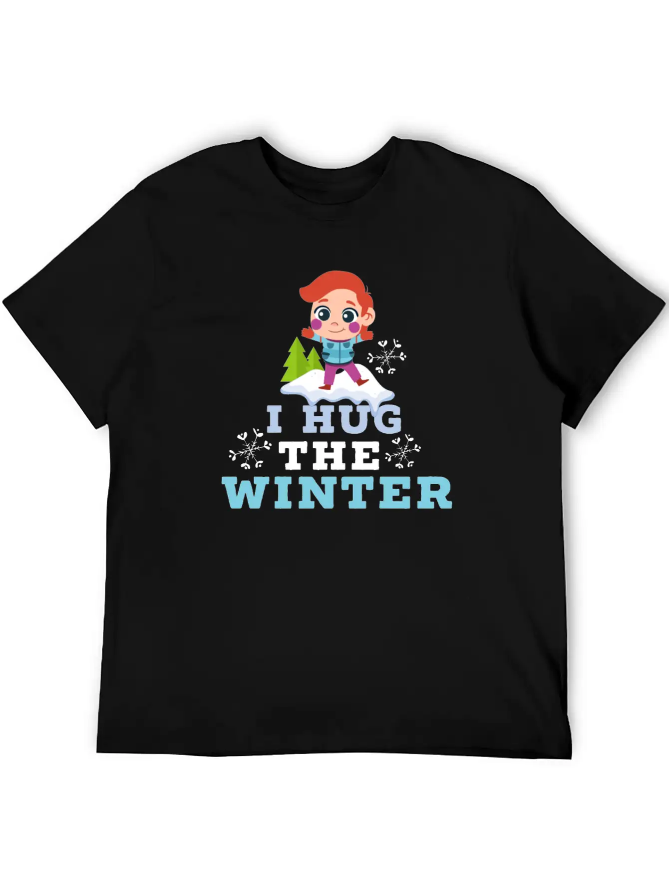 Winter Love Saying Relaxed Everyday Tee – Lightweight And Durable Cotton