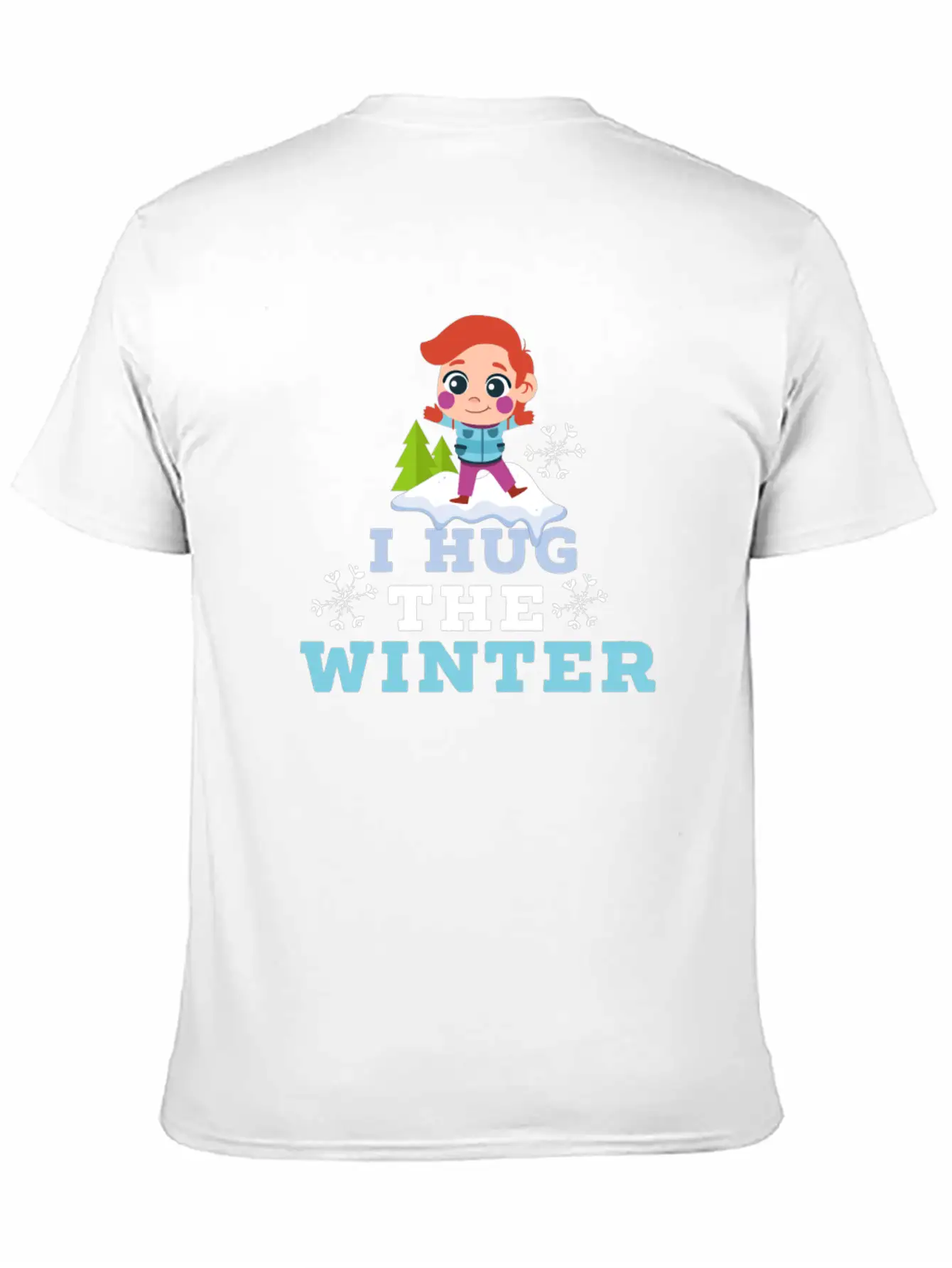 Winter Love Saying Relaxed Everyday Tee – Lightweight And Durable Cotton
