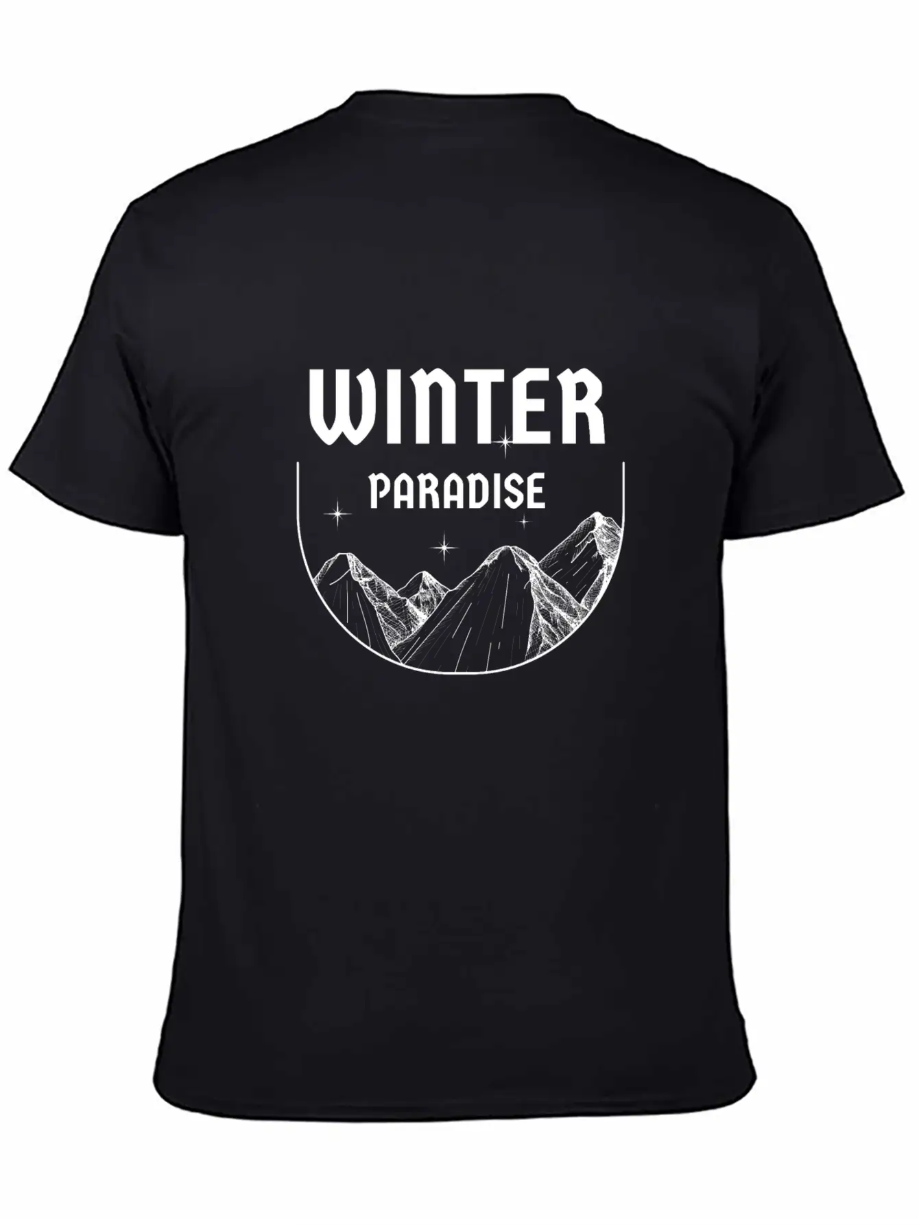 Winter Paradis Classic Fit Graphic Tee For Daily Comfort – Unisex Cotton Shirt