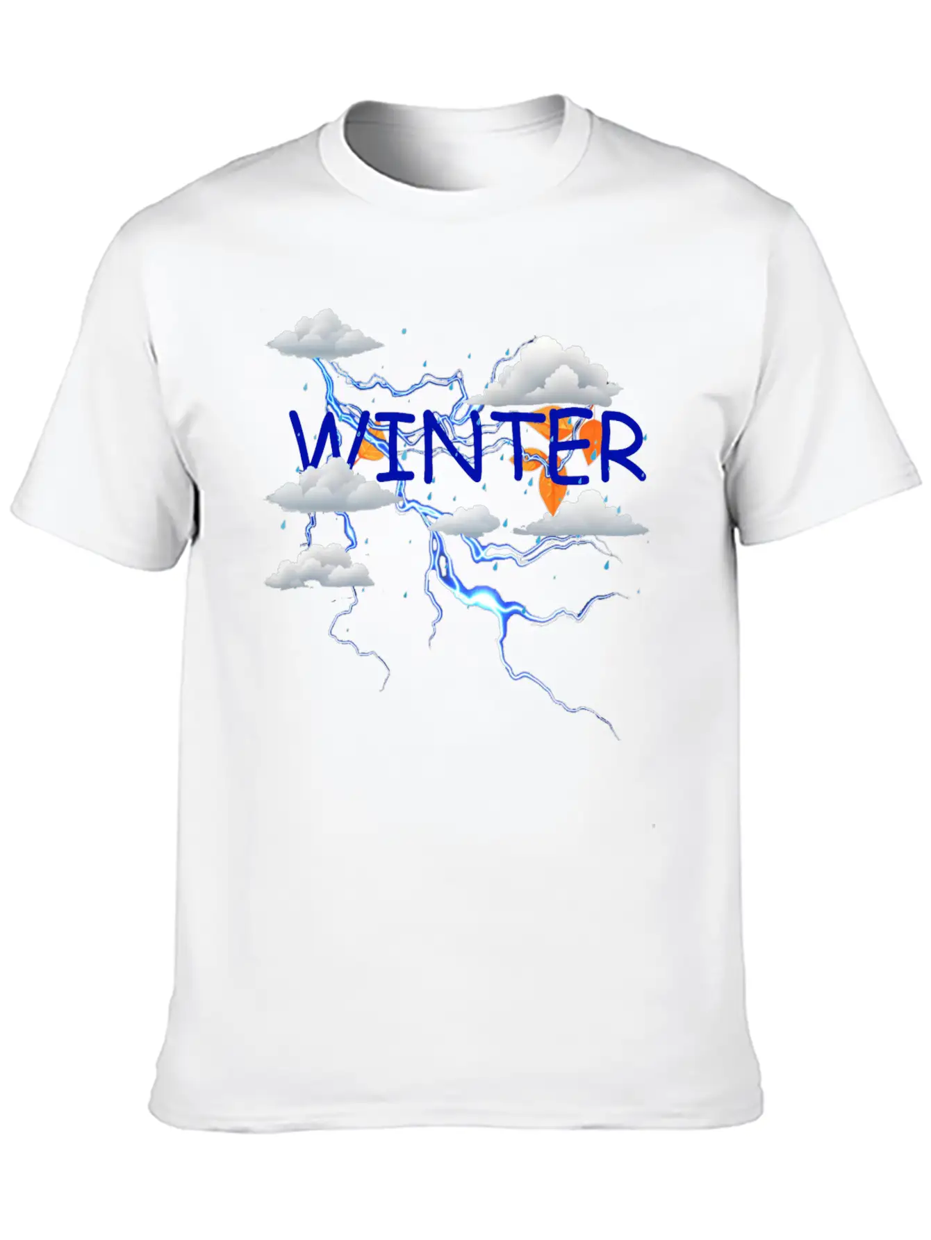 Winter Soft Cotton Short Sleeve Tee – Unisex Wardrobe Staple