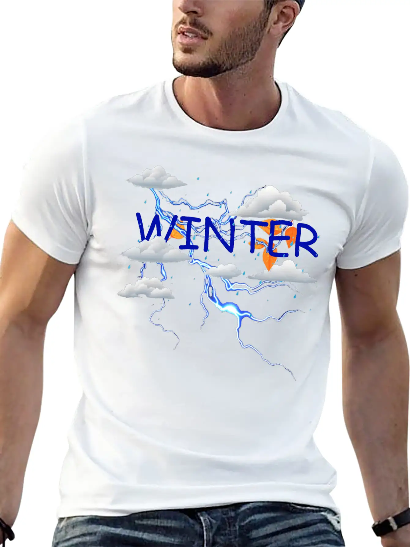 Winter Soft Cotton Short Sleeve Tee – Unisex Wardrobe Staple