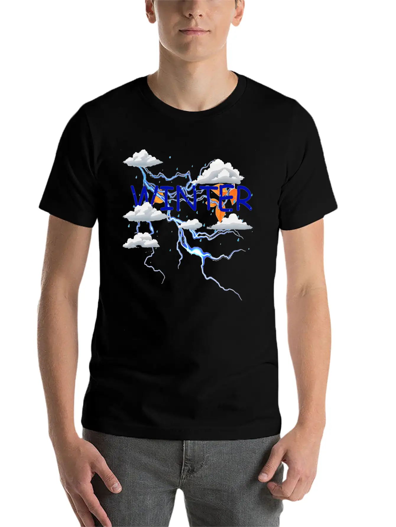 Winter Soft Cotton Short Sleeve Tee – Unisex Wardrobe Staple