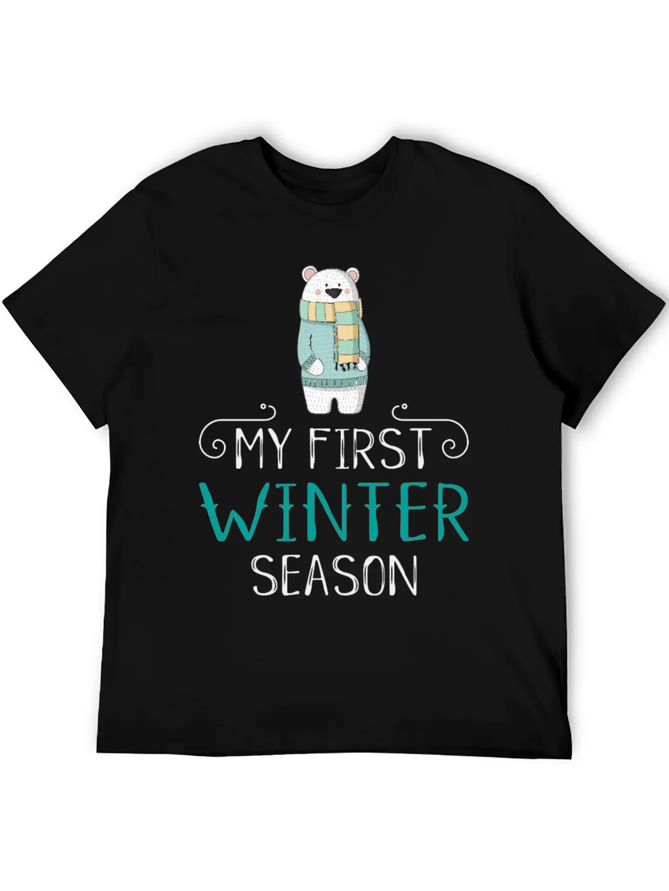 Winter Unisex Casual T-Shirt – Clean Design For Daily Comfort