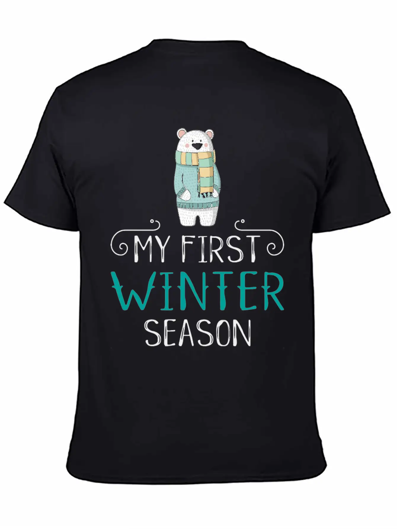 Winter Unisex Casual T-Shirt – Clean Design For Daily Comfort