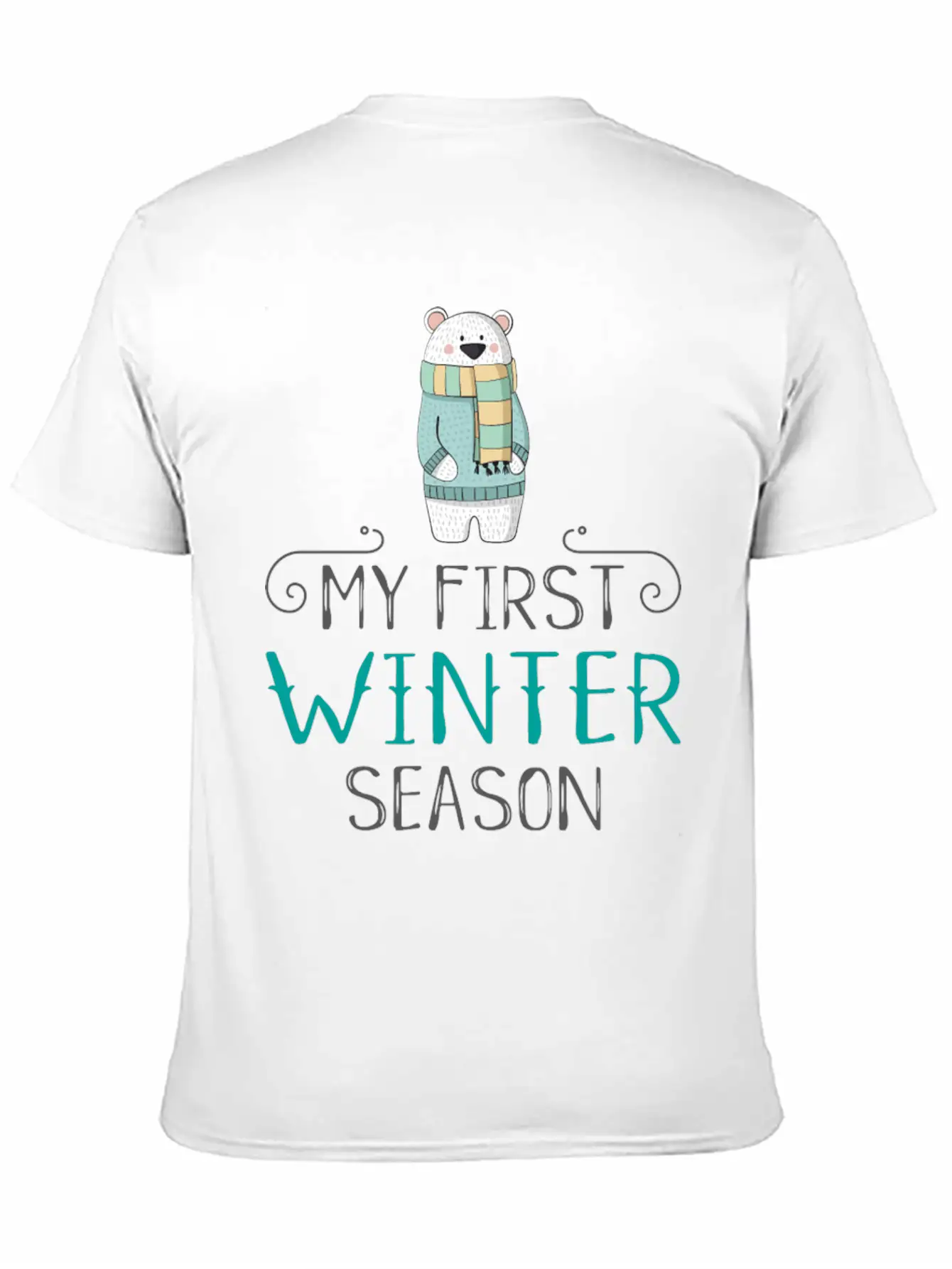 Winter Unisex Casual T-Shirt – Clean Design For Daily Comfort