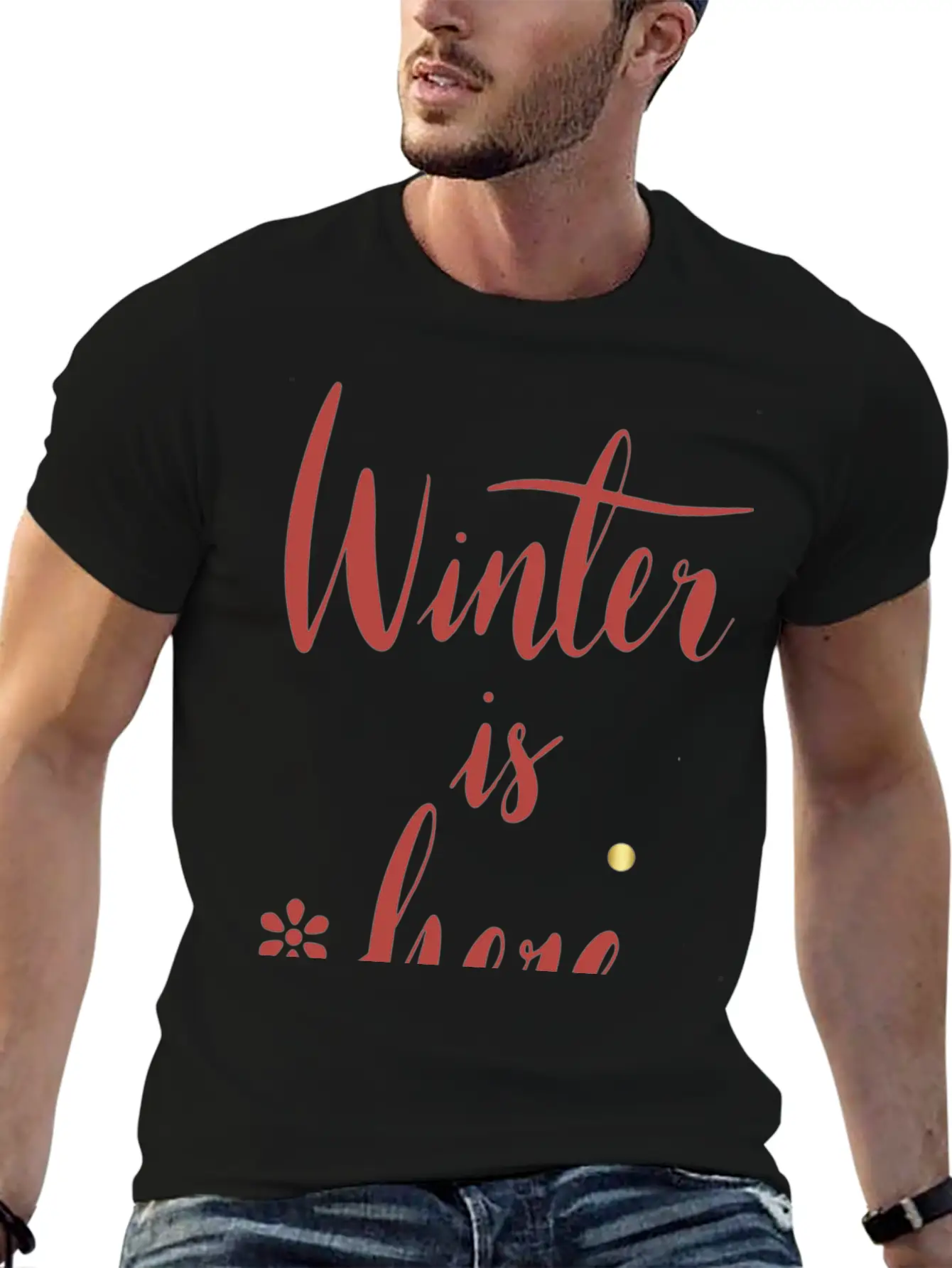 Winter Weather Soft Cotton Short Sleeve Tee – Unisex Wardrobe Staple