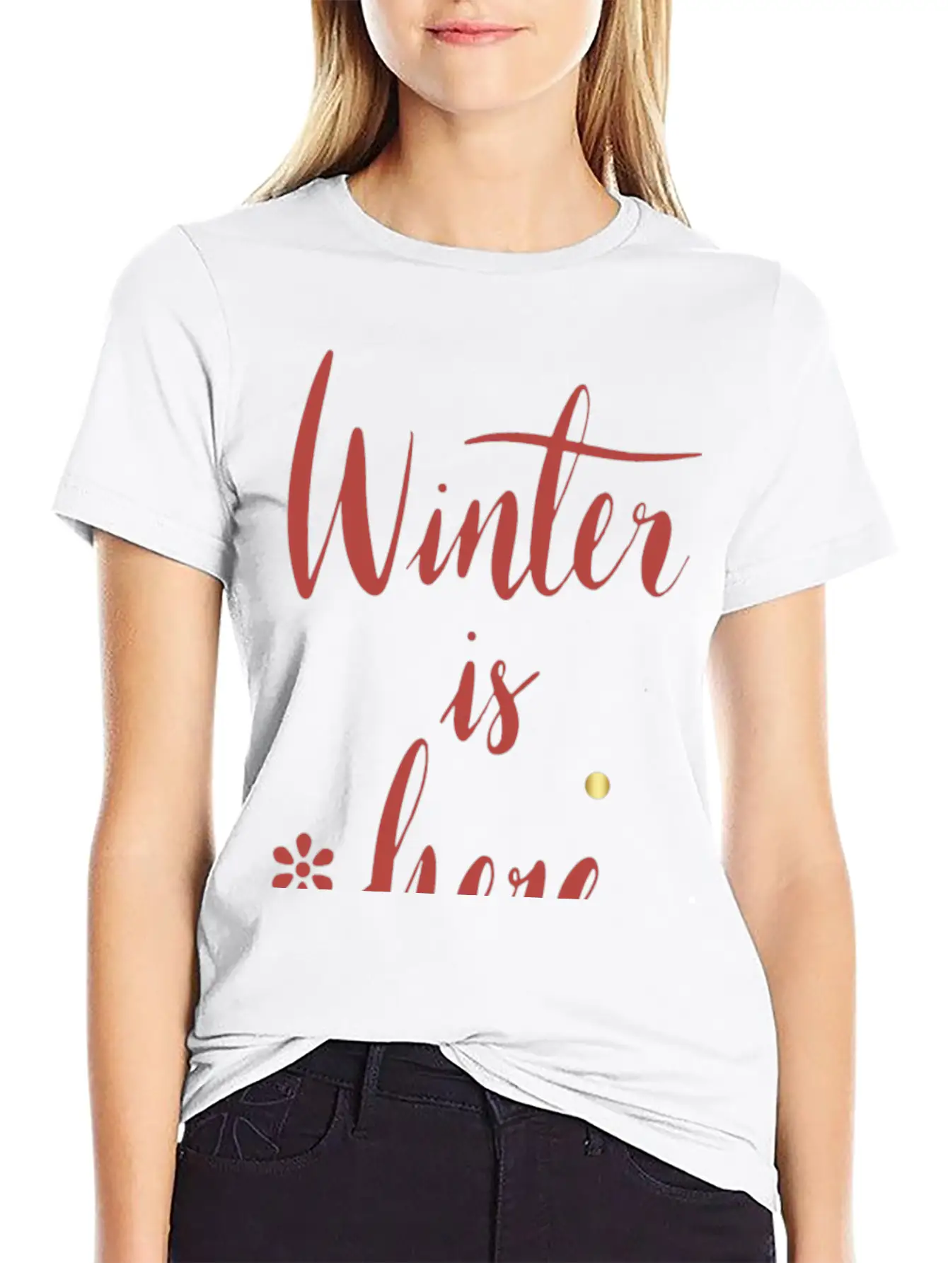 Winter Weather Soft Cotton Short Sleeve Tee – Unisex Wardrobe Staple