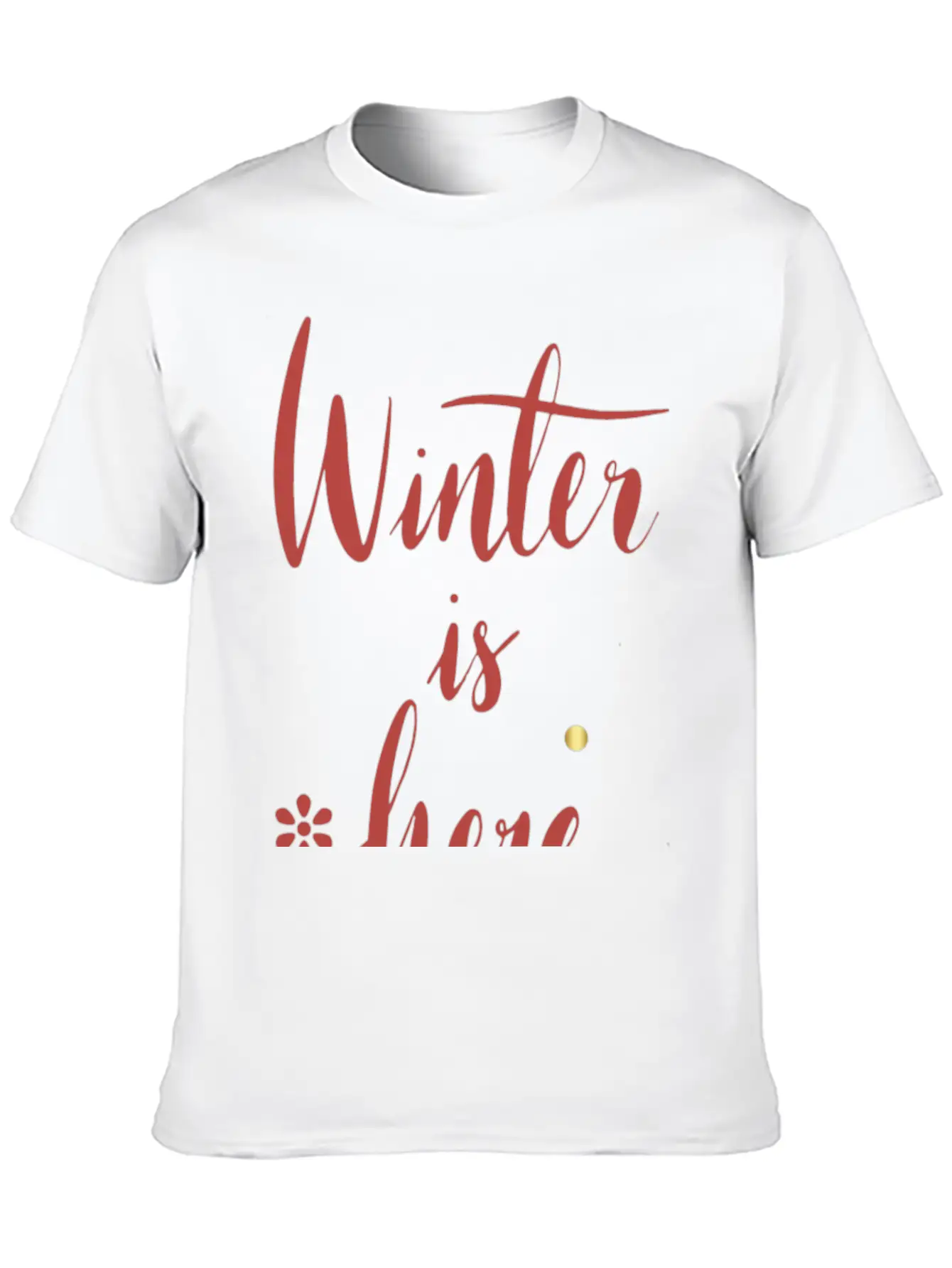 Winter Weather Soft Cotton Short Sleeve Tee – Unisex Wardrobe Staple