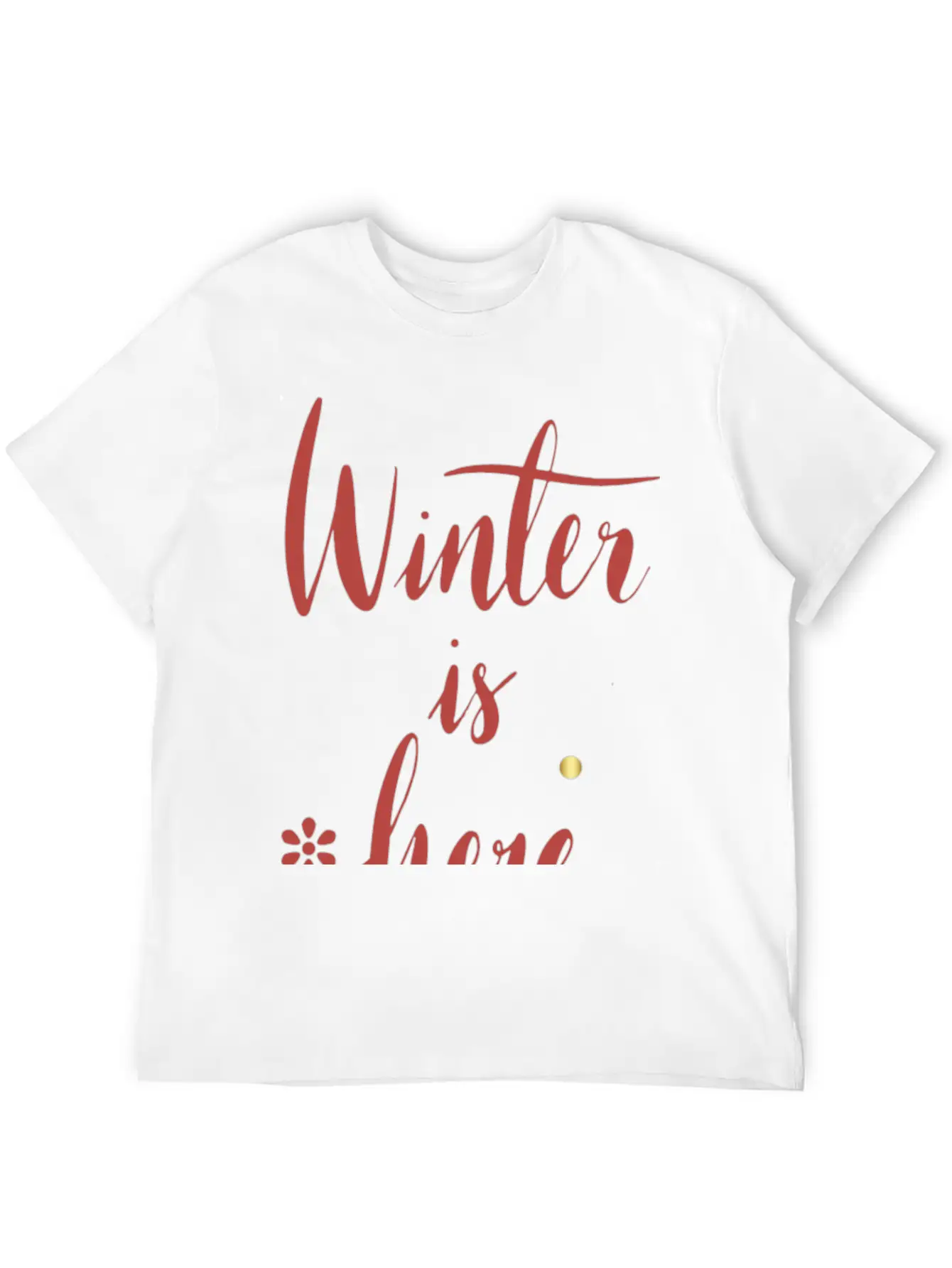 Winter Weather Soft Cotton Short Sleeve Tee – Unisex Wardrobe Staple