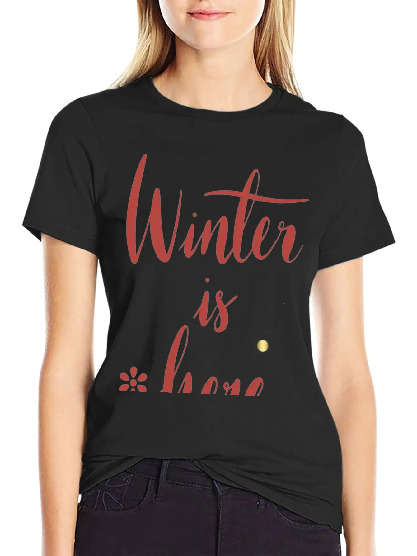 Winter Weather Soft Cotton Short Sleeve Tee – Unisex Wardrobe Staple