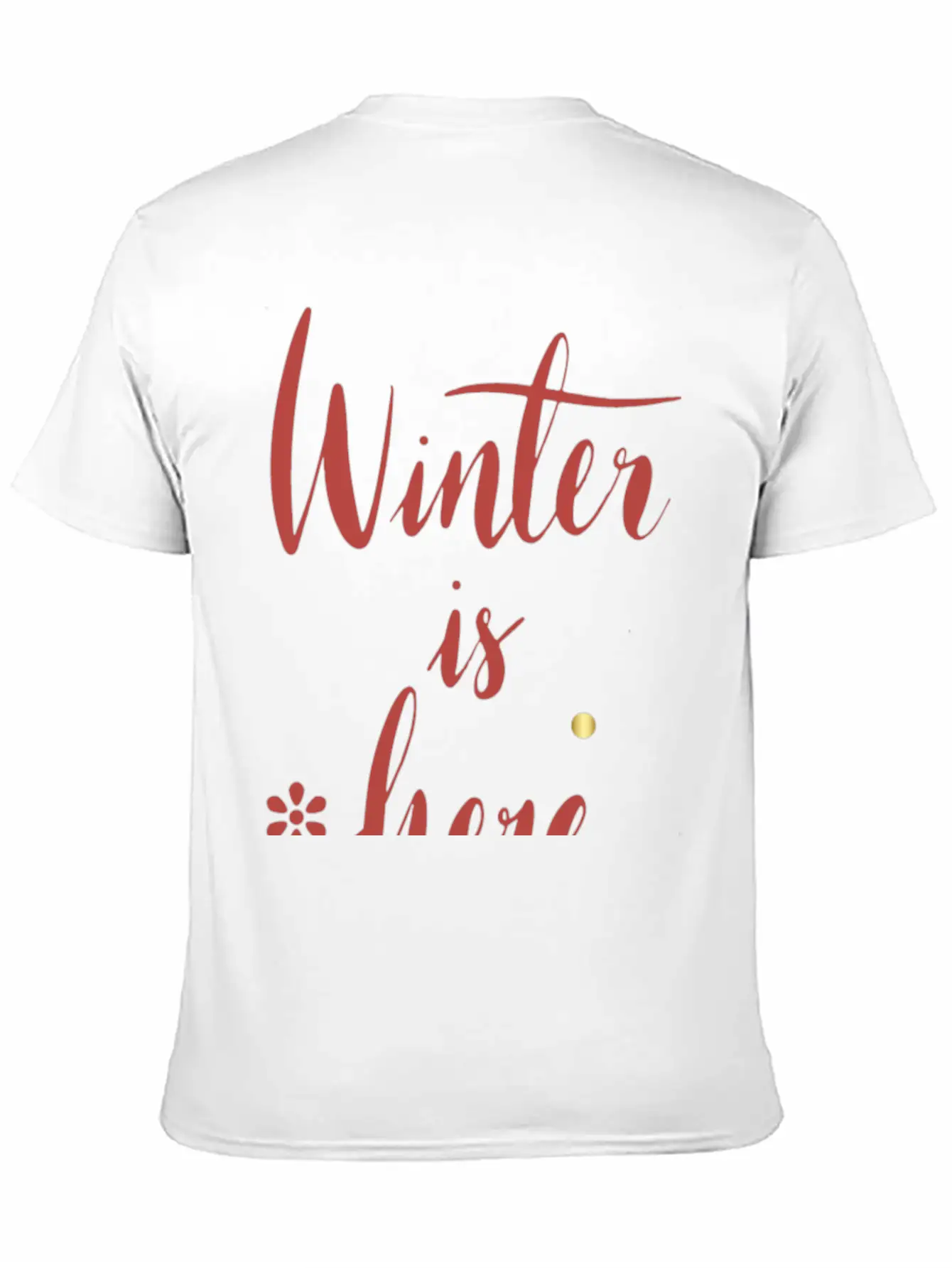 Winter Weather Soft Cotton Short Sleeve Tee – Unisex Wardrobe Staple