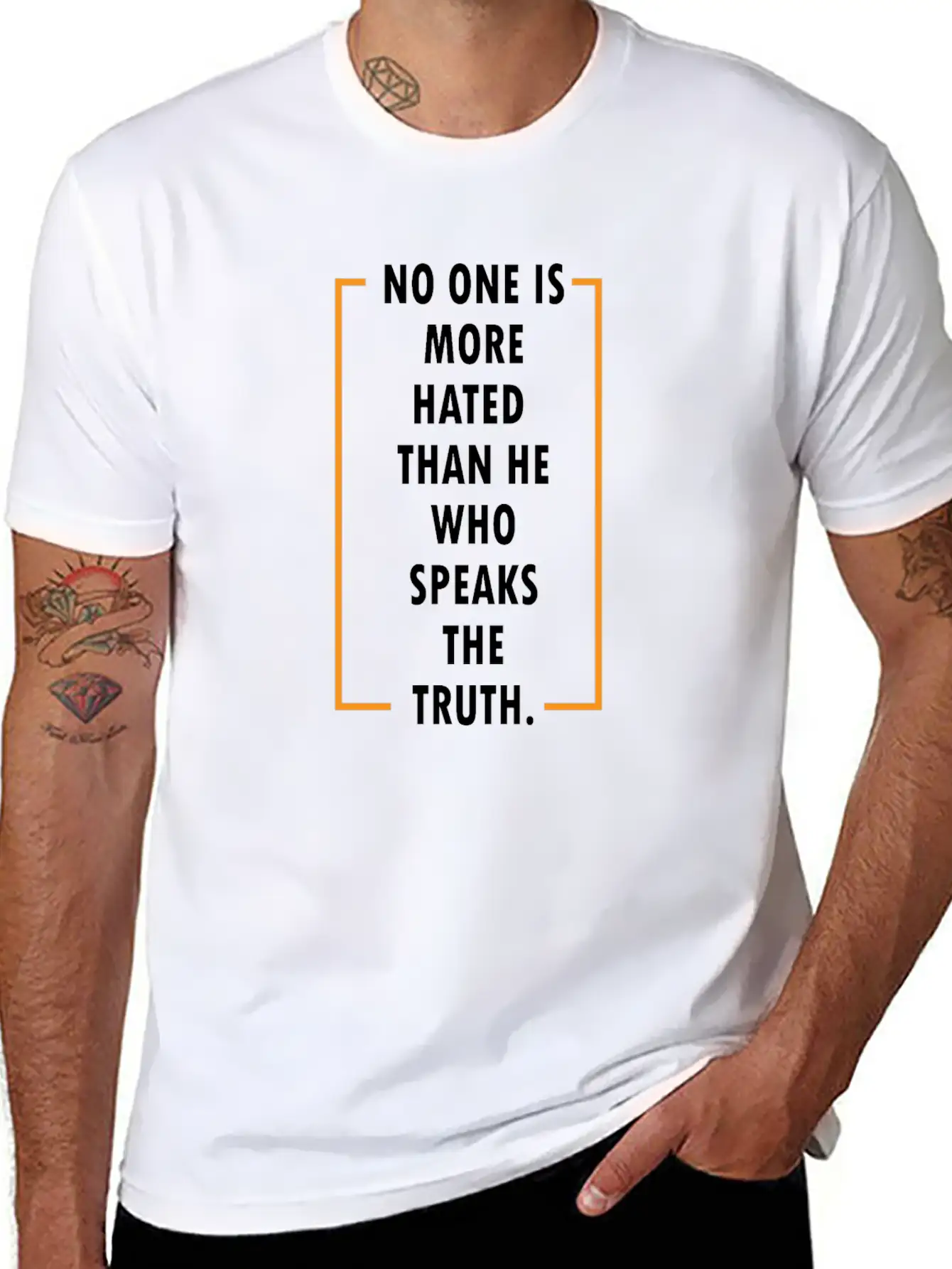 Wisdom Tees Lightweight Cotton T-Shirt – Daily Comfort Graphic Shirt