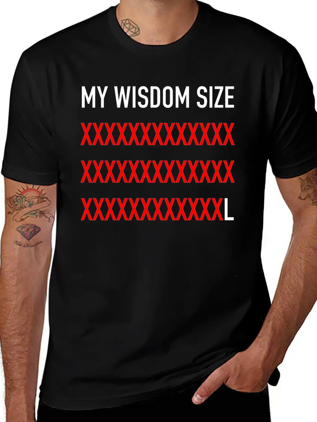 WISDOM Unisex Casual T-Shirt – Clean Design For Daily Comfort