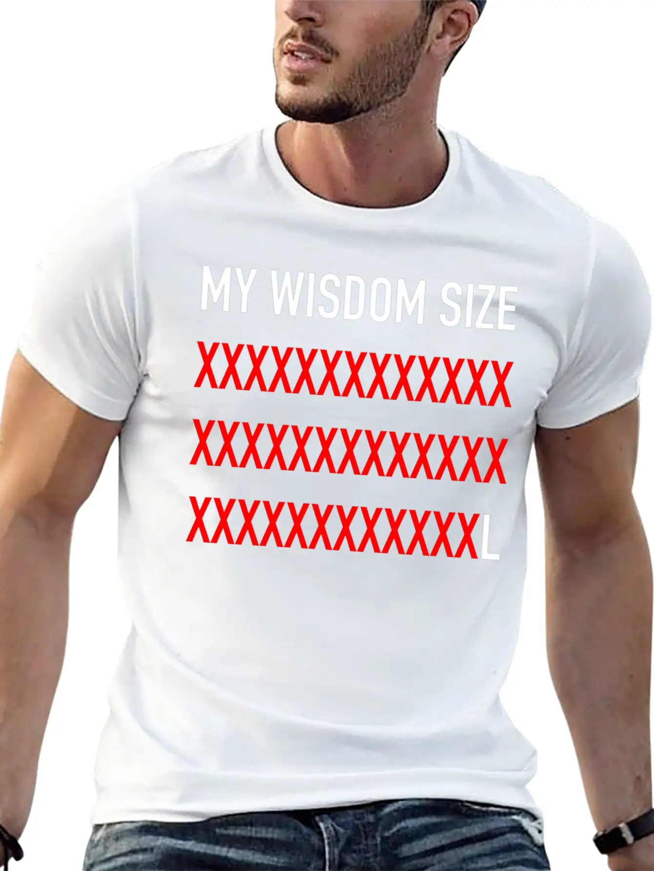 WISDOM Unisex Casual T-Shirt – Clean Design For Daily Comfort
