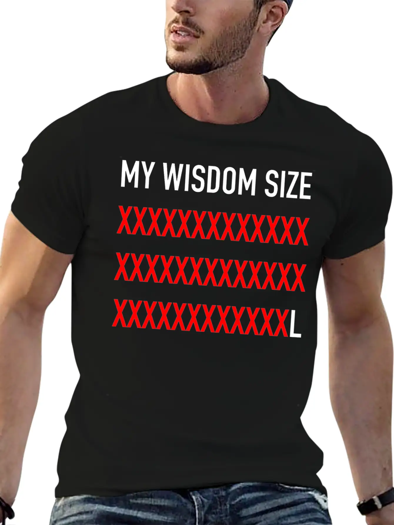 WISDOM Unisex Casual T-Shirt – Clean Design For Daily Comfort