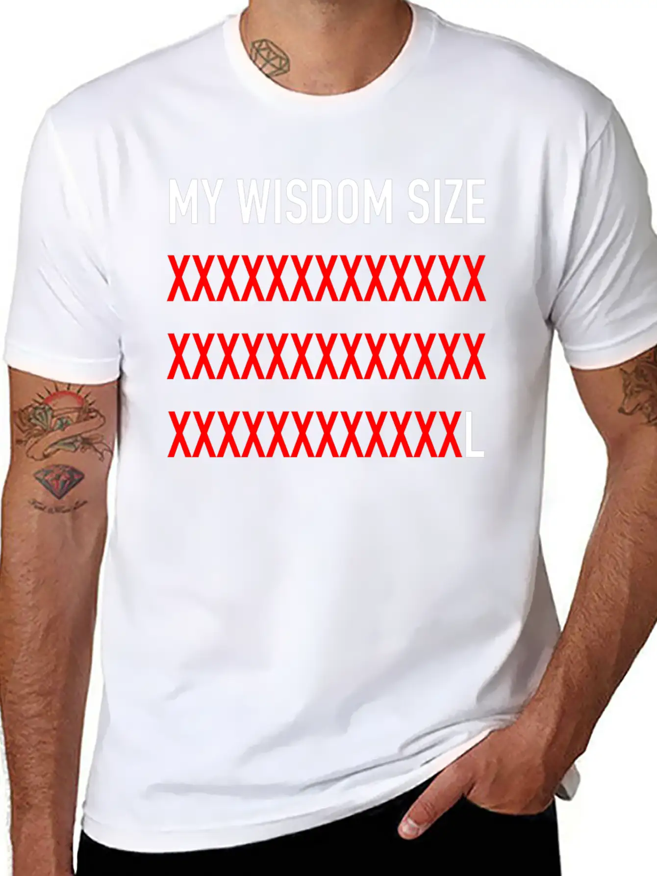 WISDOM Unisex Casual T-Shirt – Clean Design For Daily Comfort
