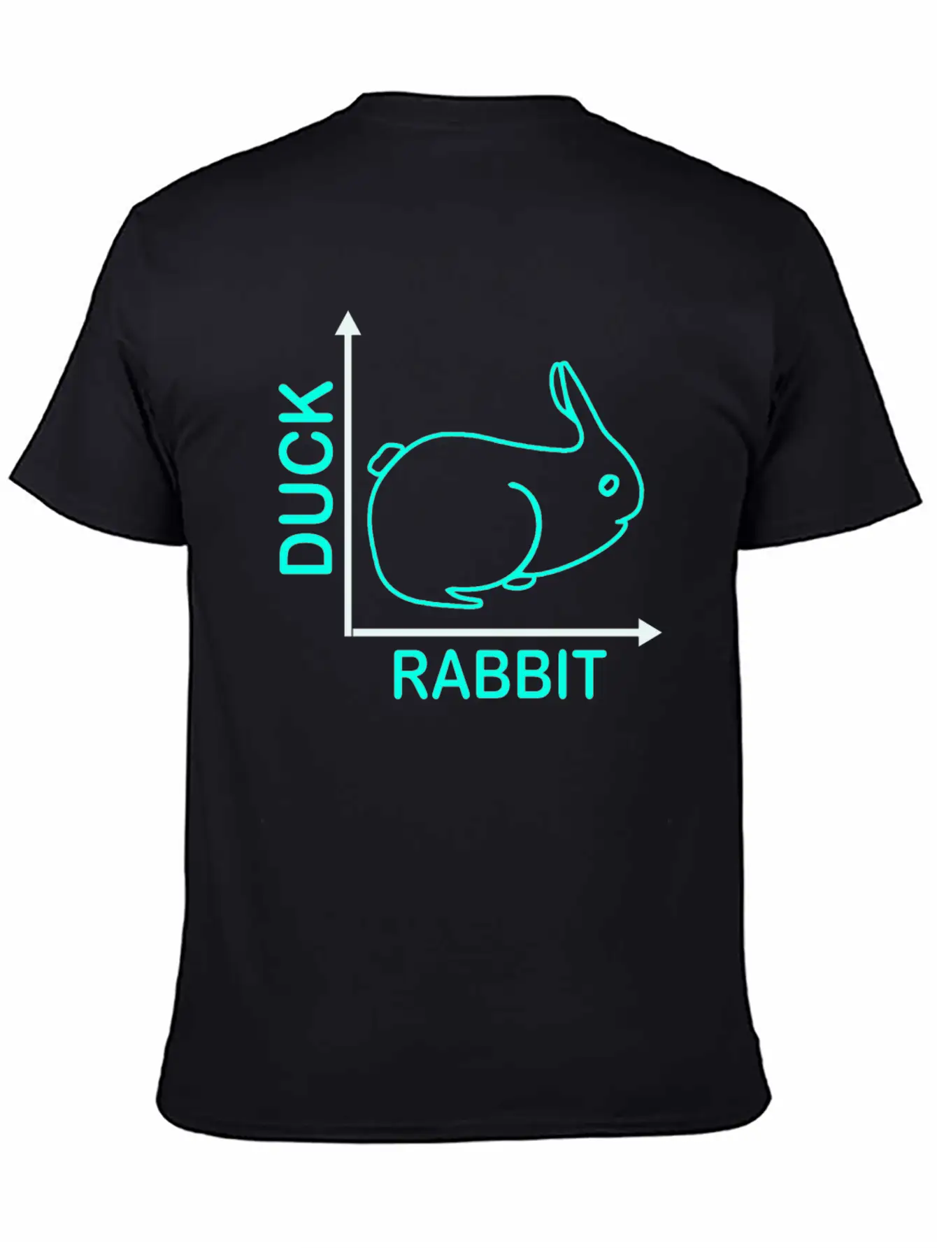 Wittgensteins Rabbit Duck Illusion Modern Fit Casual T-Shirt – Clean And Versatile Design