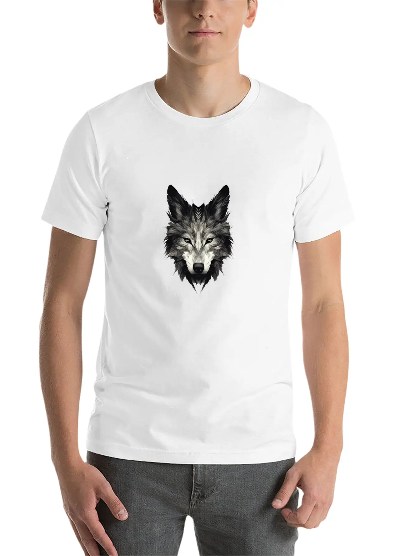 Wolf Böser Wolf Unisex Casual T-Shirt – Clean Design For Daily Comfort