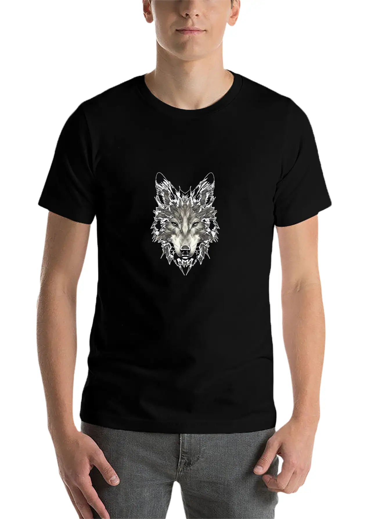 Wolf Böser Wolf Unisex Casual T-Shirt – Clean Design For Daily Comfort
