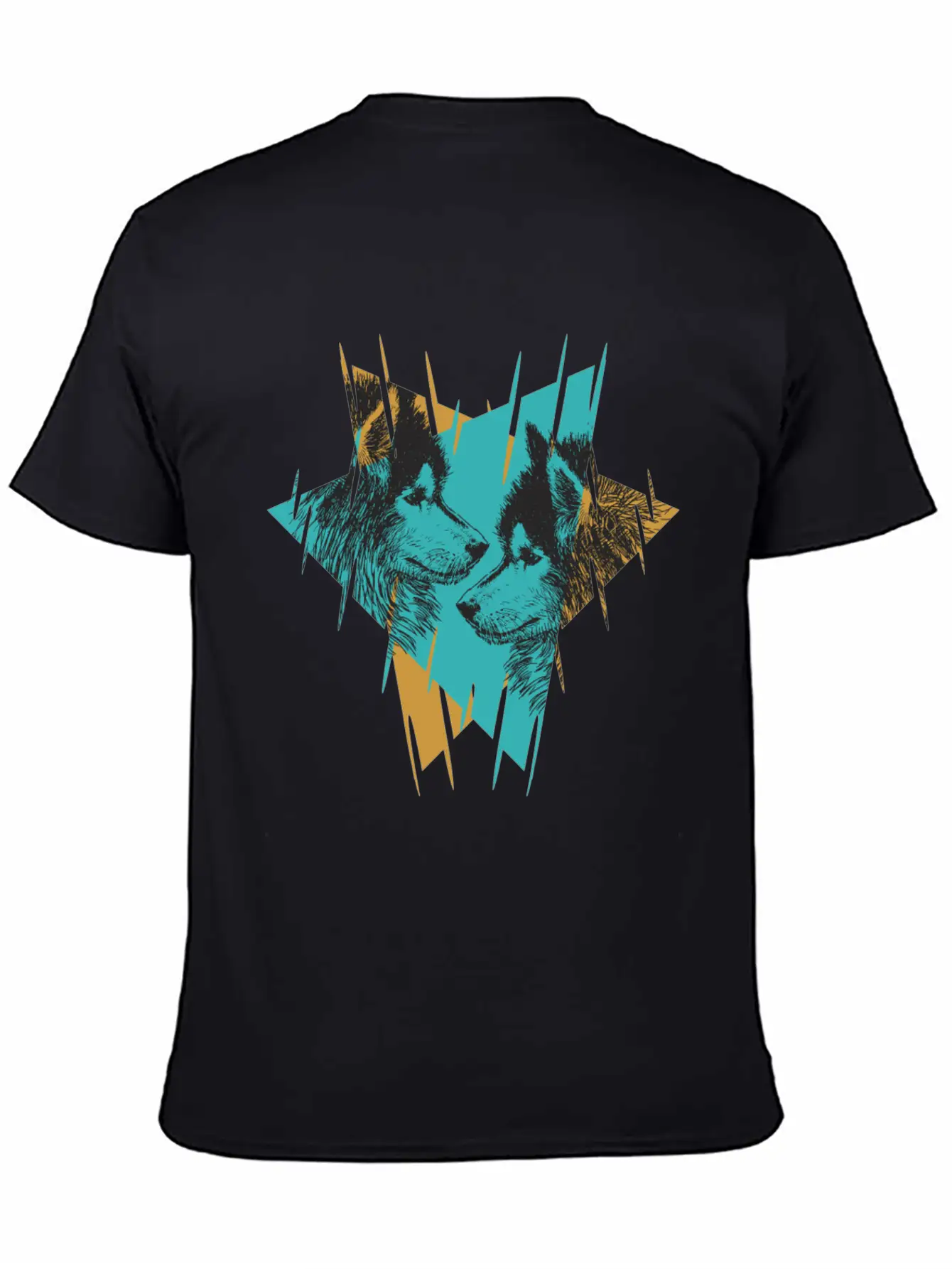 Wolf Brothers Classic Fit Graphic Tee For Daily Comfort – Unisex Cotton Shirt
