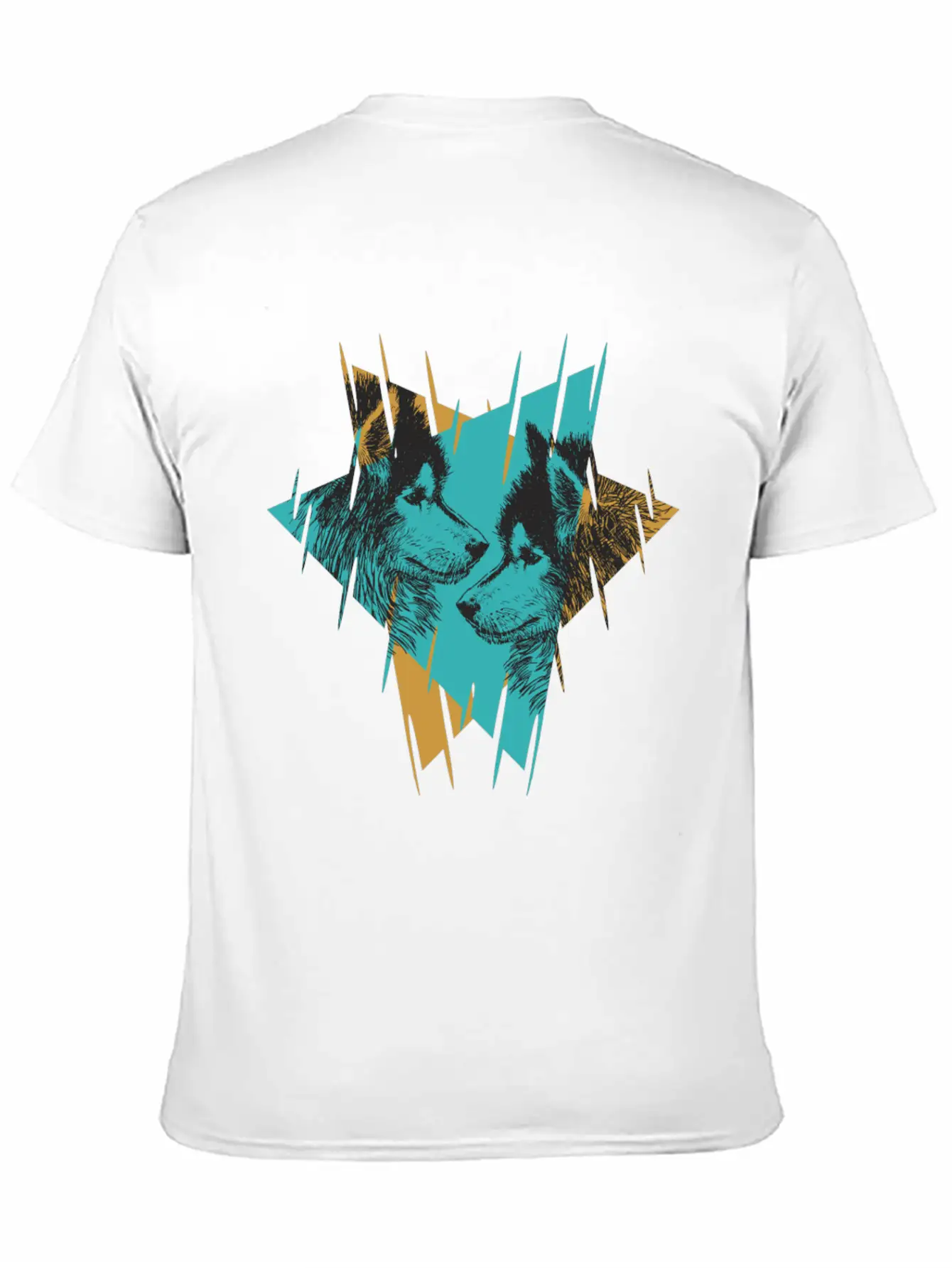 Wolf Brothers Classic Fit Graphic Tee For Daily Comfort – Unisex Cotton Shirt