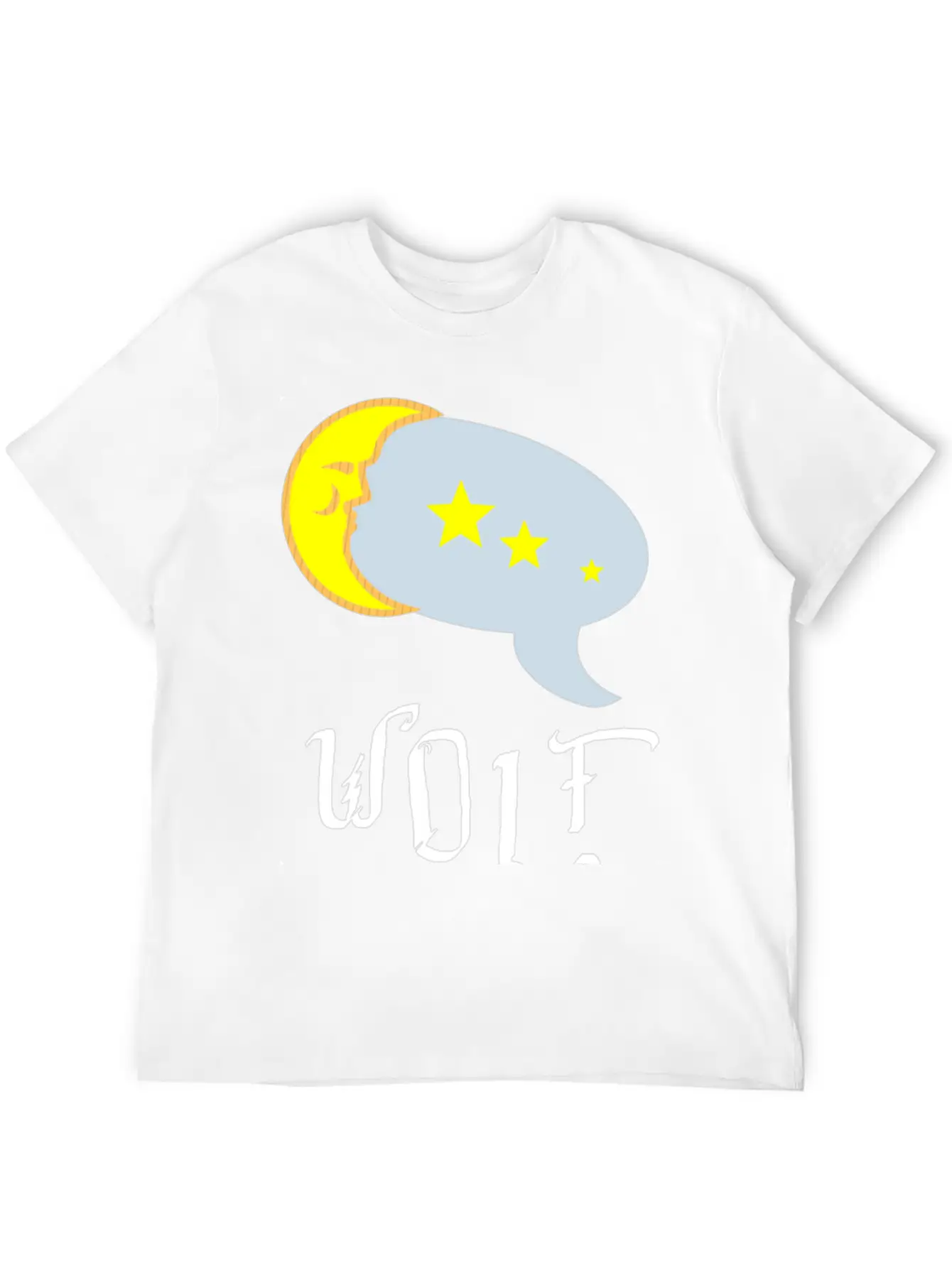 Wolf Calls Moon Funny Relaxed Everyday Tee – Lightweight And Durable Cotton