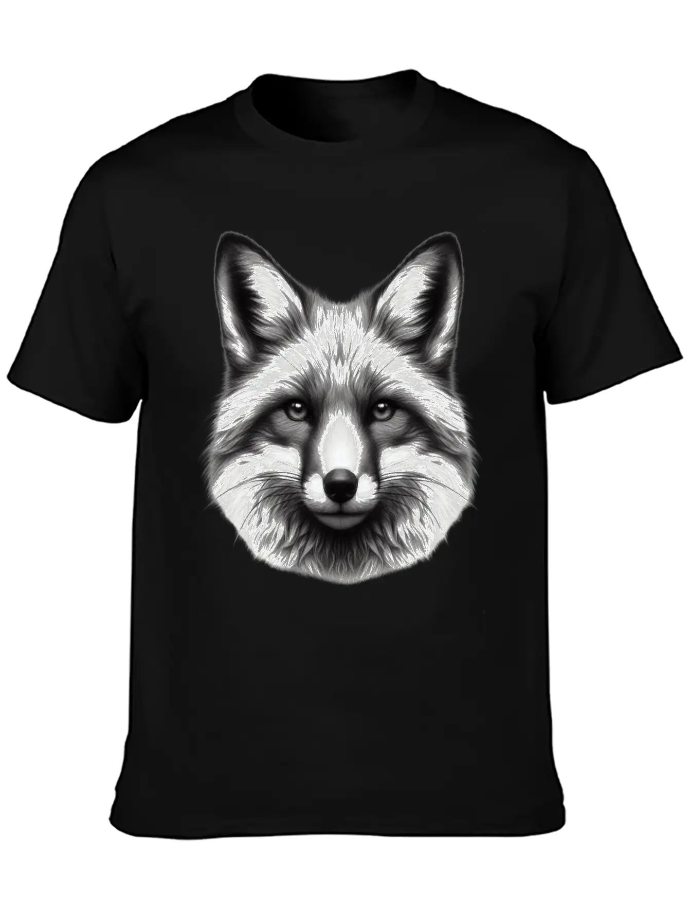Wolf Classic Fit Graphic Tee For Daily Comfort – Unisex Cotton Shirt